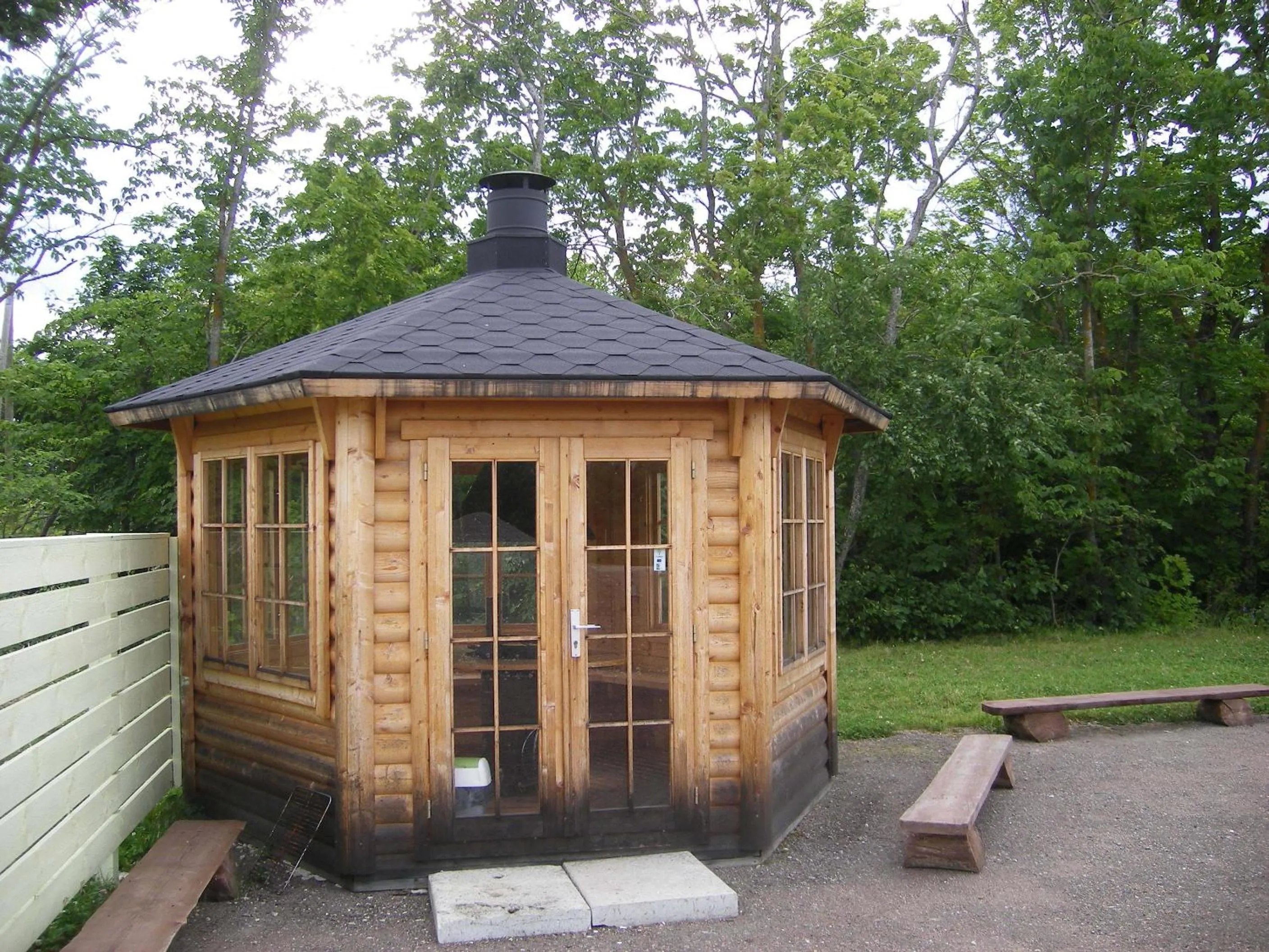 BBQ facilities in Valaste Puhkeküla