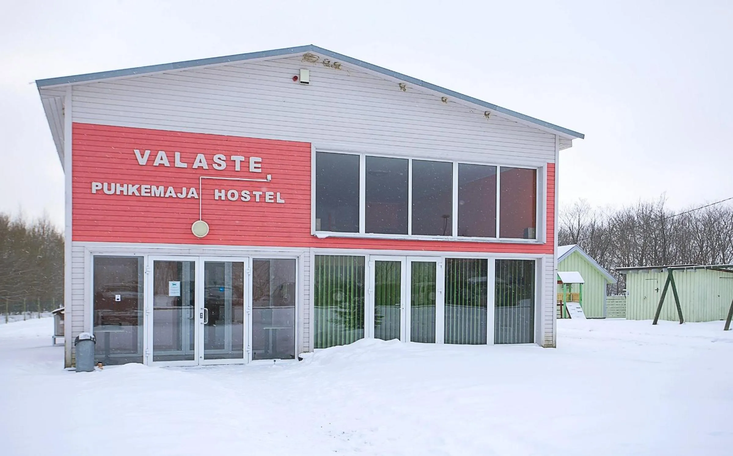 Facade/entrance in Valaste Puhkeküla