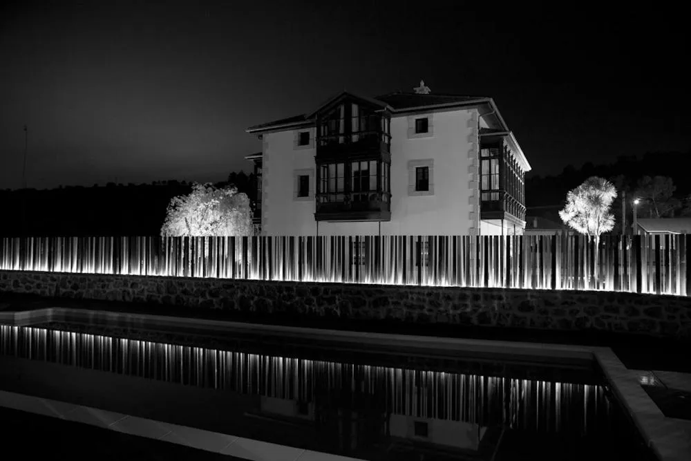 Property building in Hotel Villa Marrón