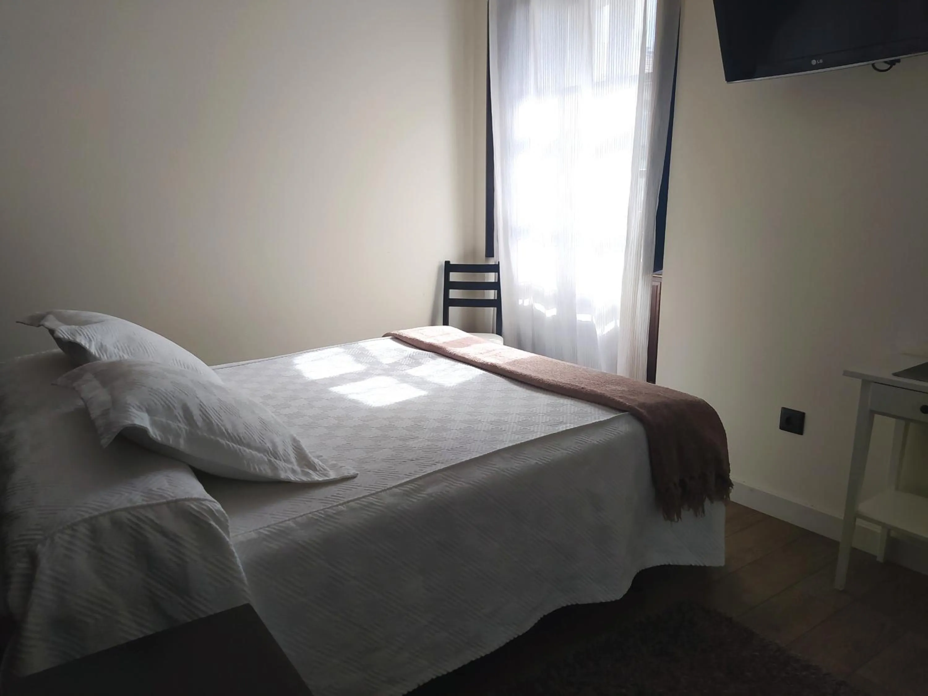 Bed in Hotel Villa Marrón