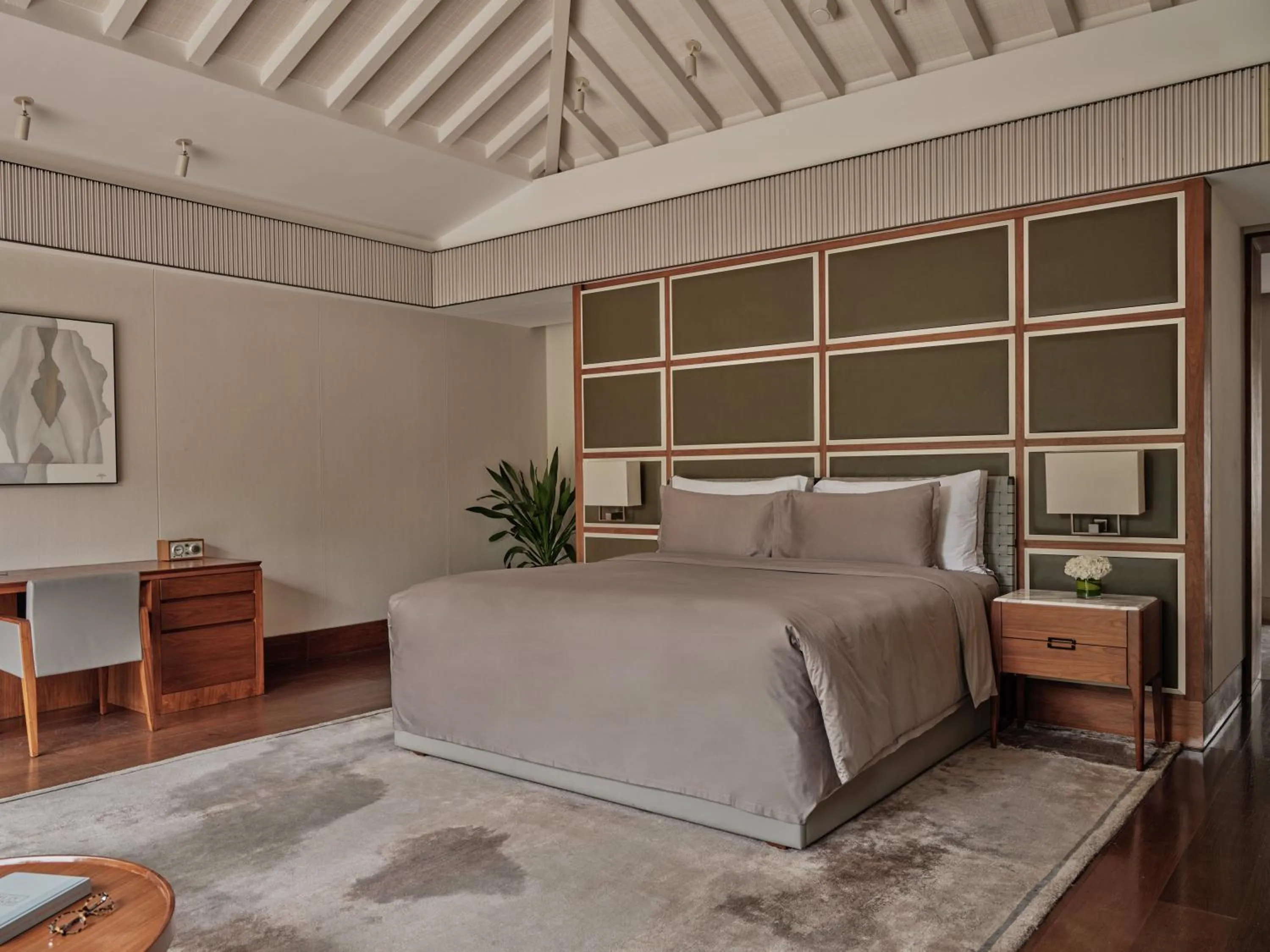 Bed in Capella Tufu Bay, Hainan