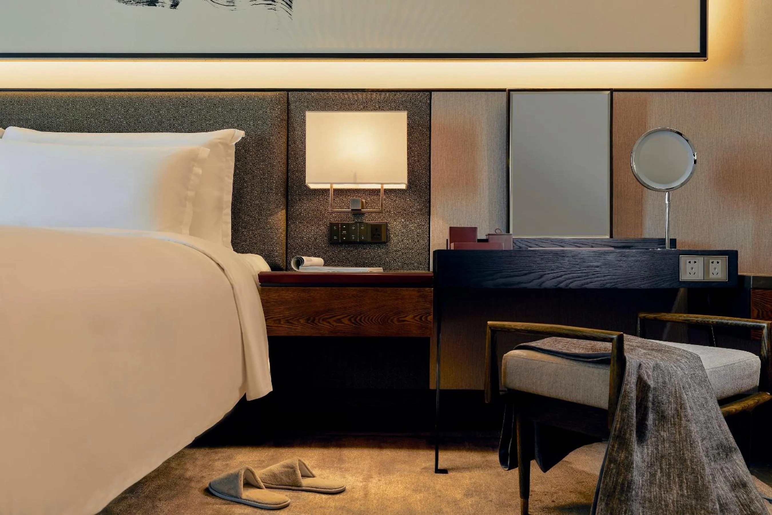 Bed in Capella Tufu Bay, Hainan