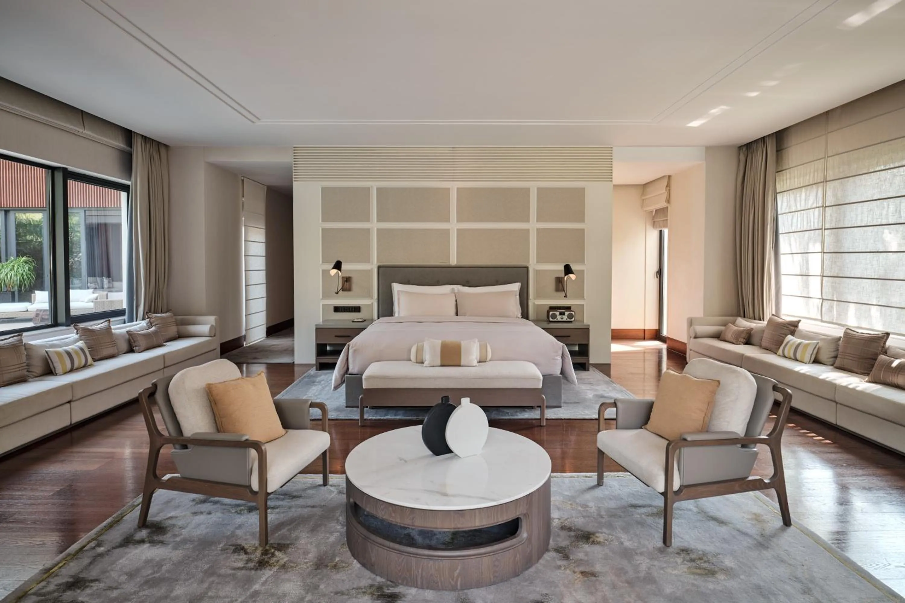 Bed in Capella Tufu Bay, Hainan