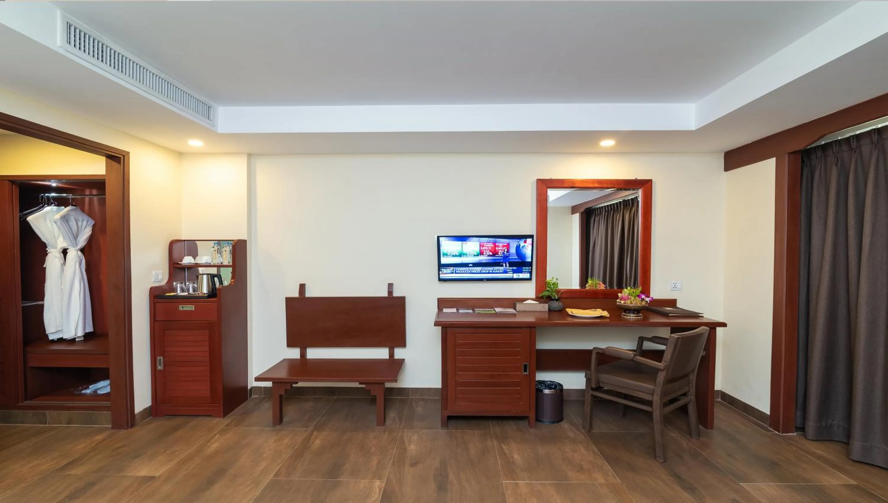 Seating area in Hotel De La Renaissance