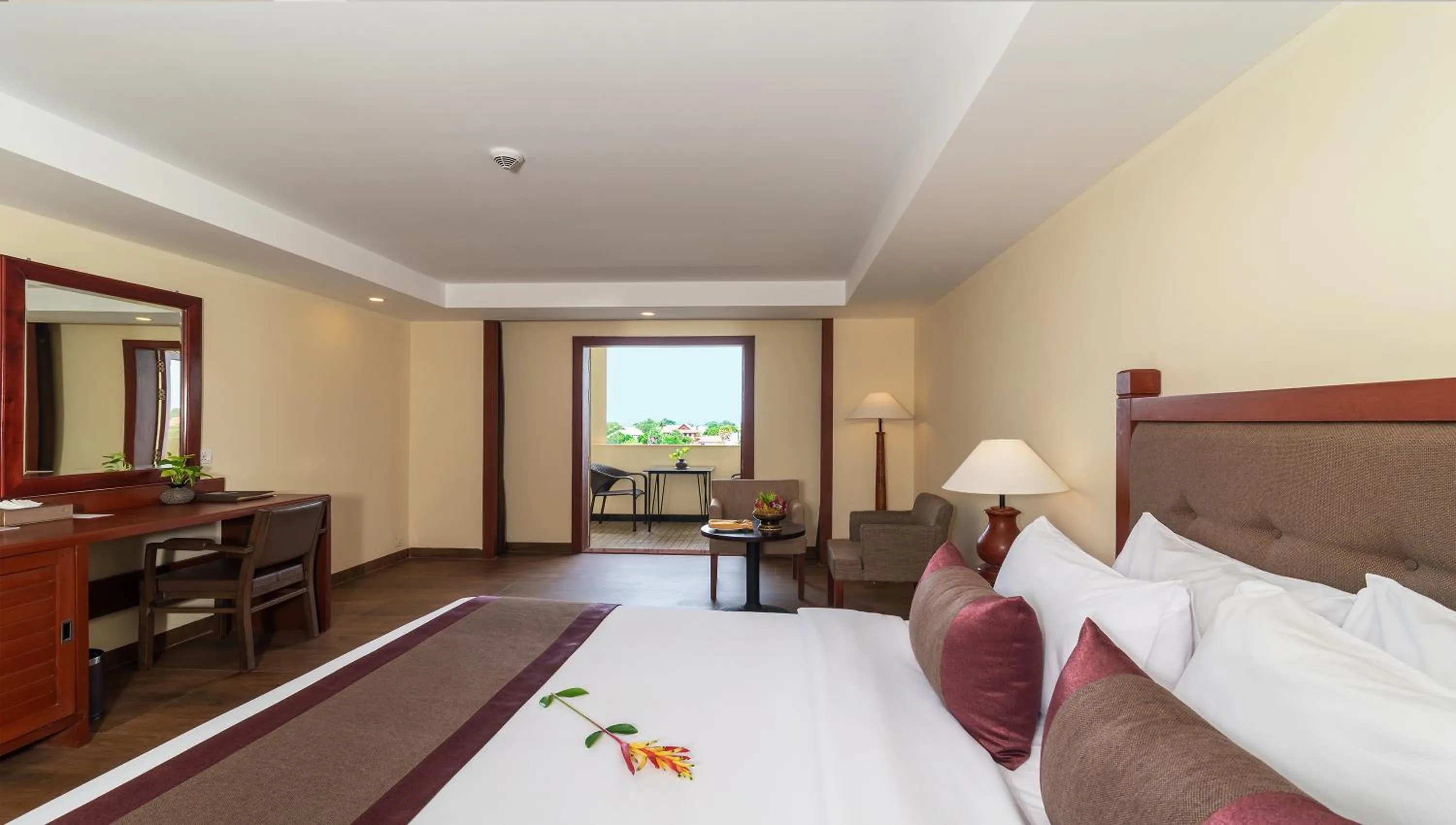 Bedroom, Bed in Hotel De La Renaissance