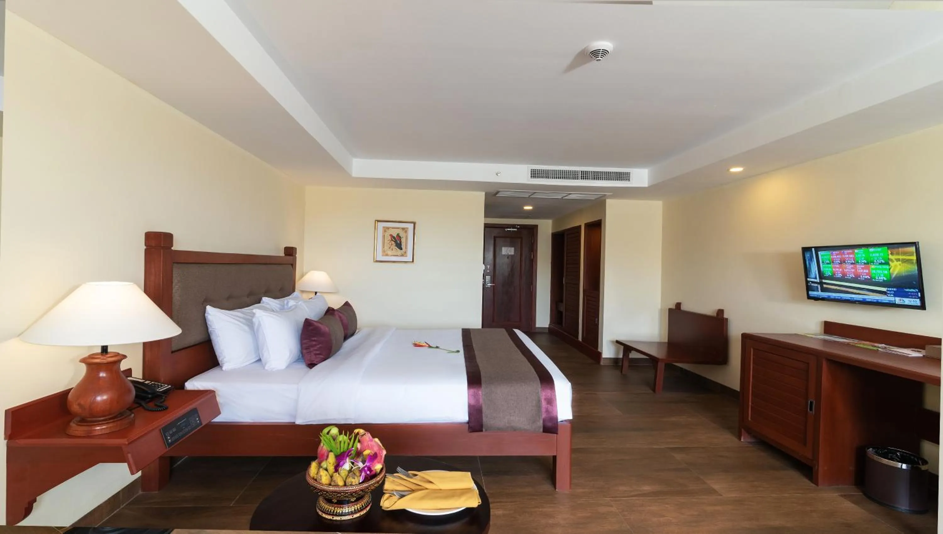 Bedroom, Bed in Hotel De La Renaissance