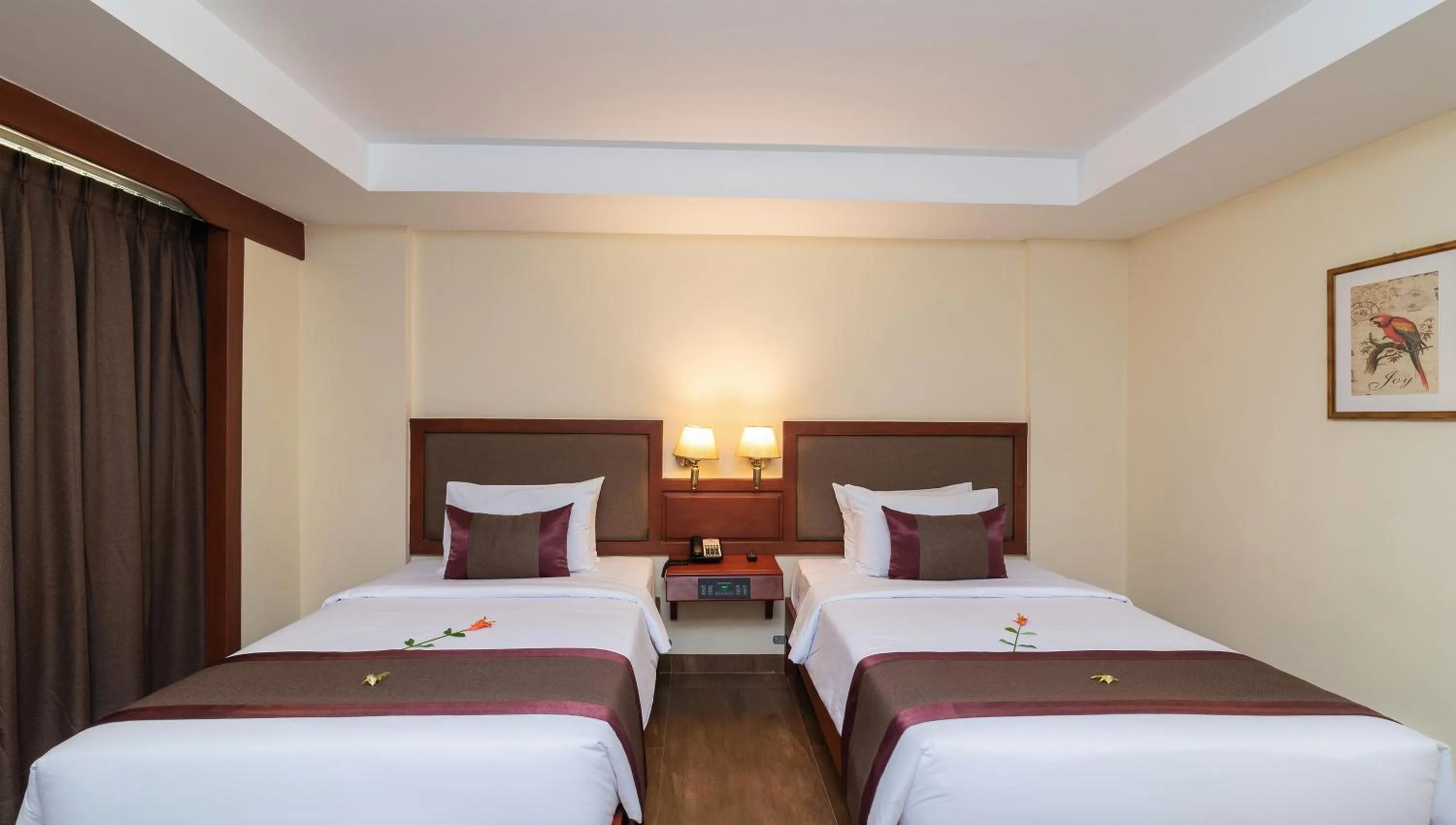 Bed in Hotel De La Renaissance