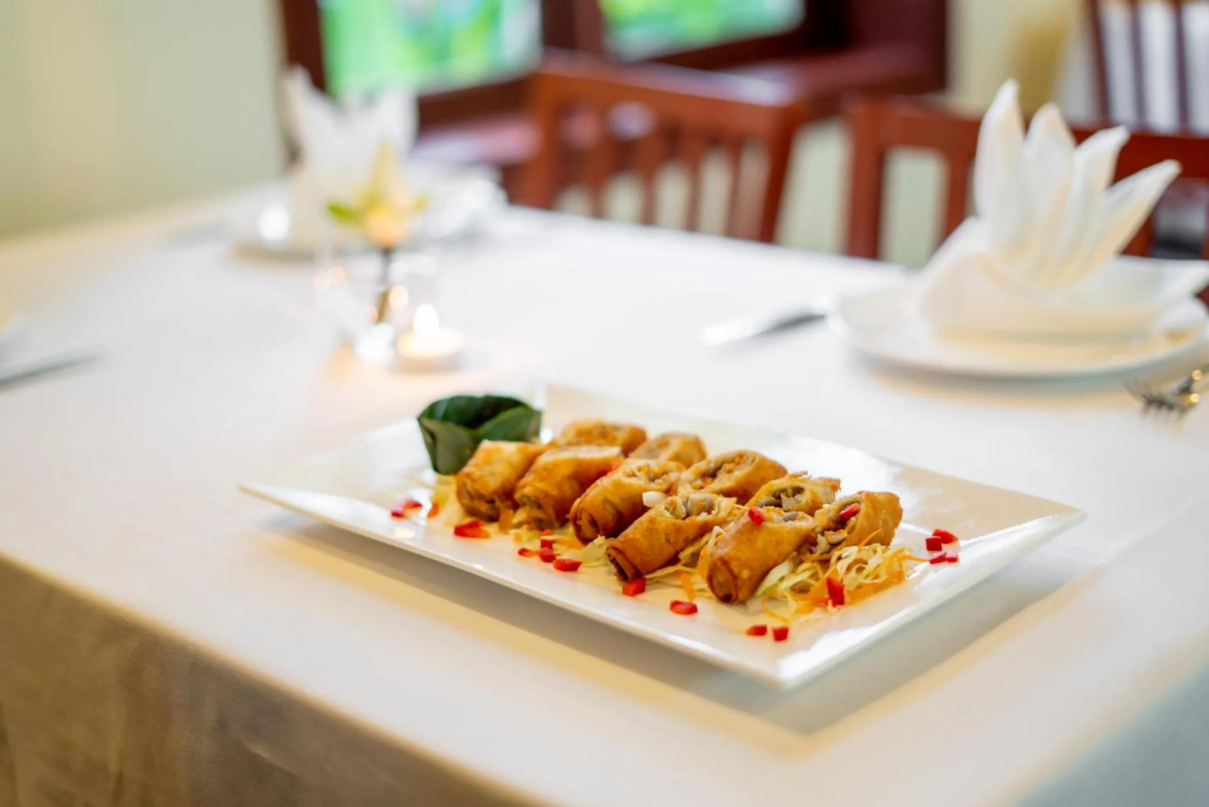 Buffet breakfast in Hotel De La Renaissance