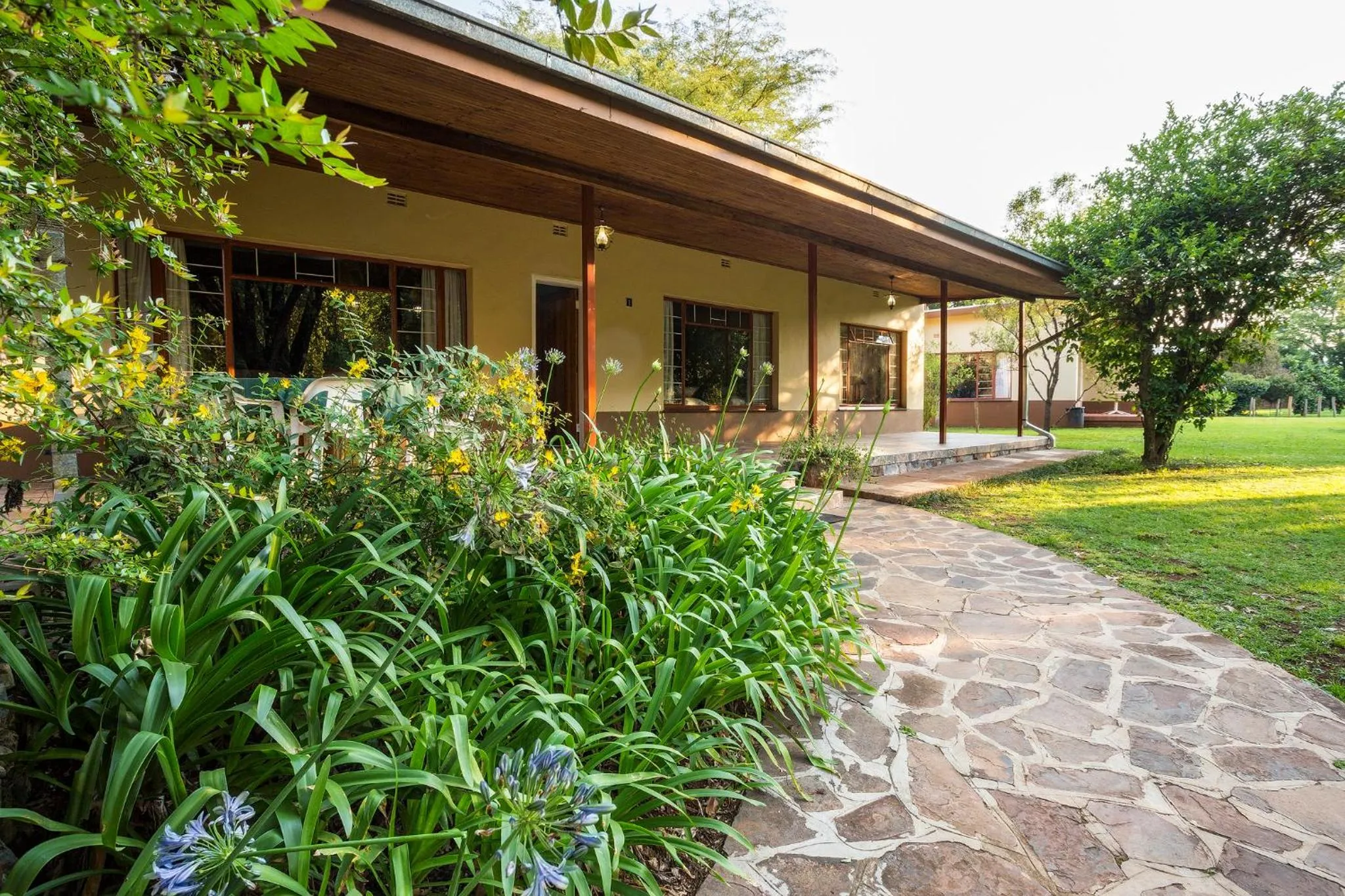Garden view in Merry Pebbles Resort