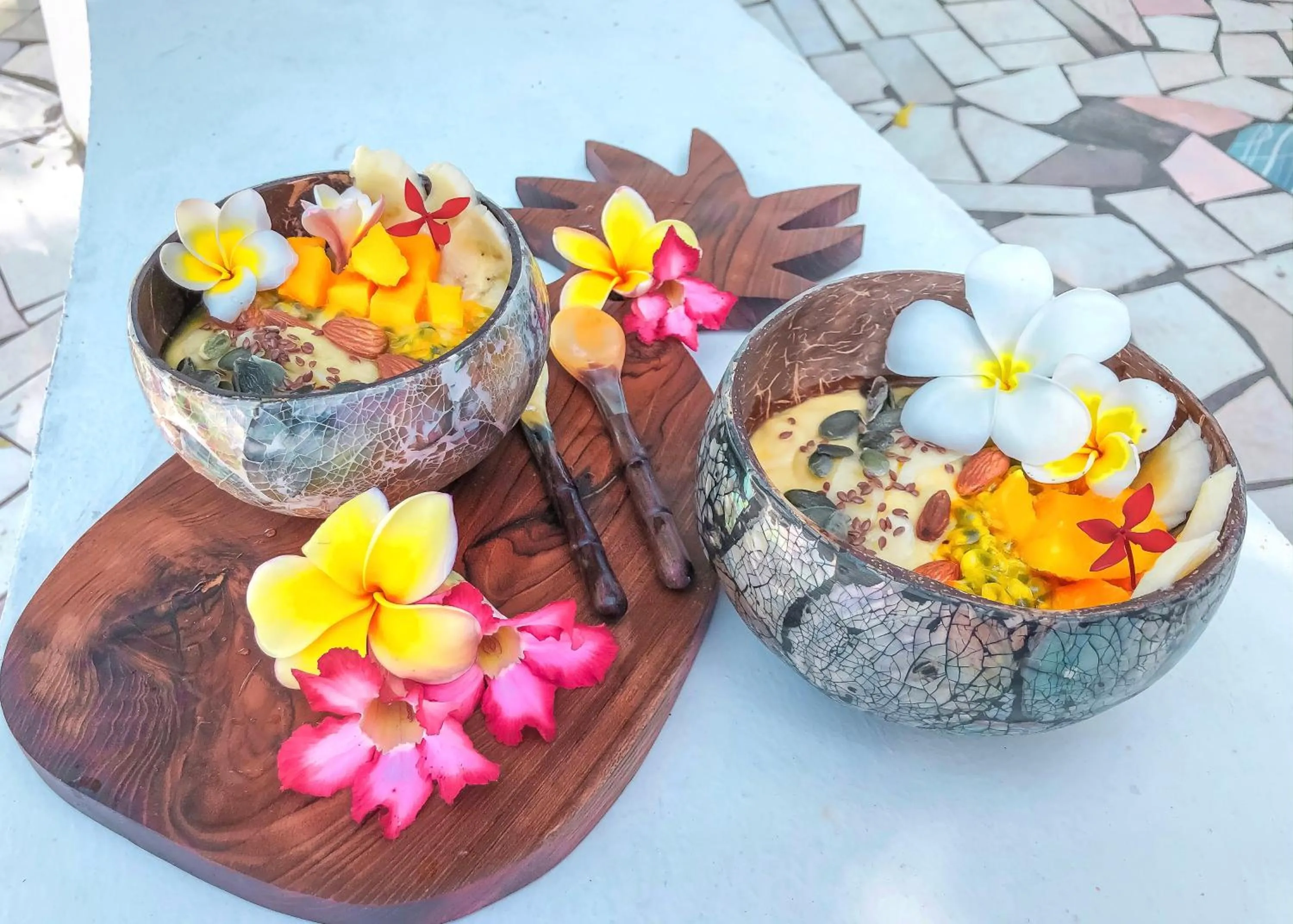 Food and drinks in Papaya Guest House Nungwi