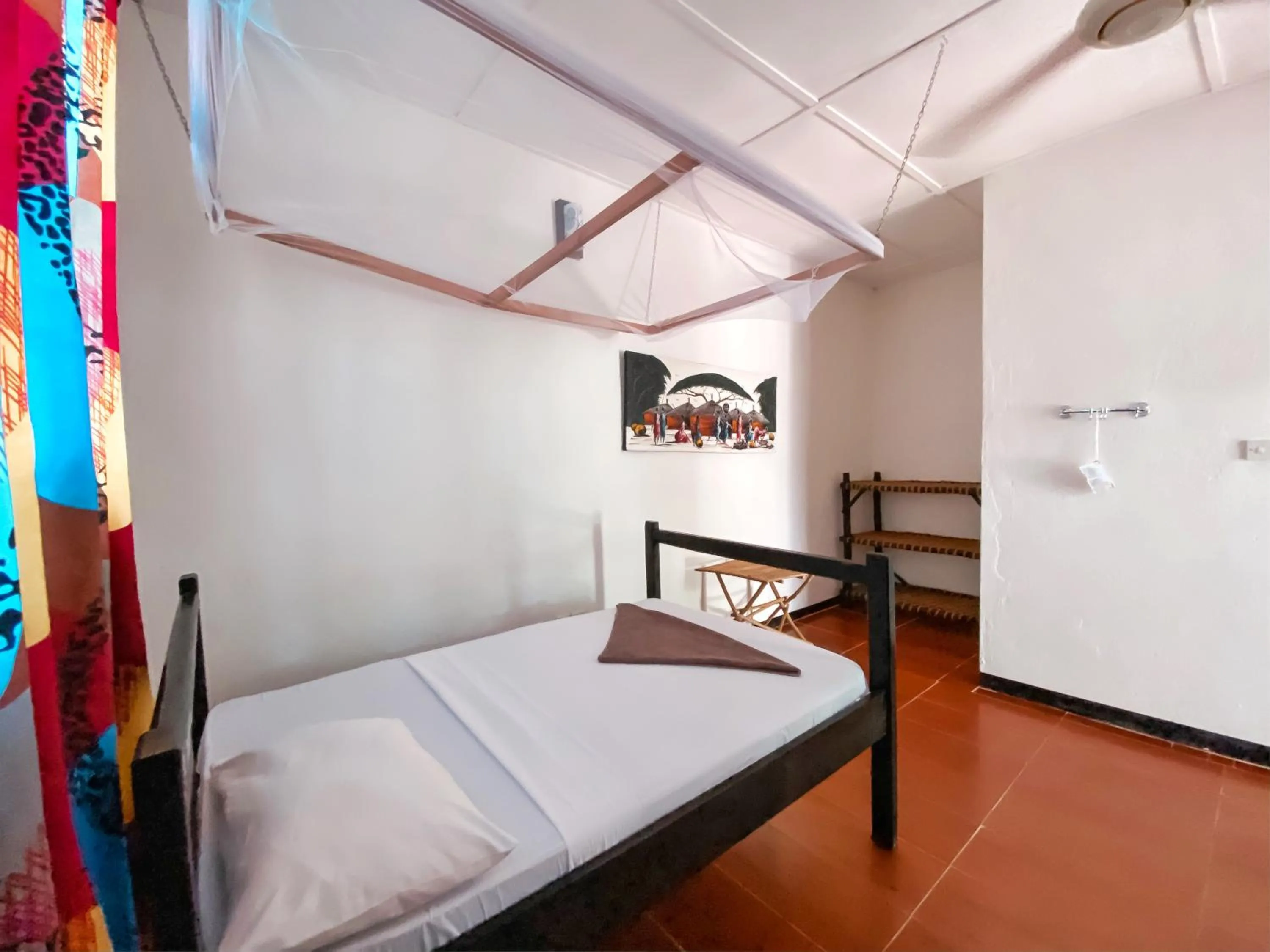 Bed in Papaya Guest House Nungwi