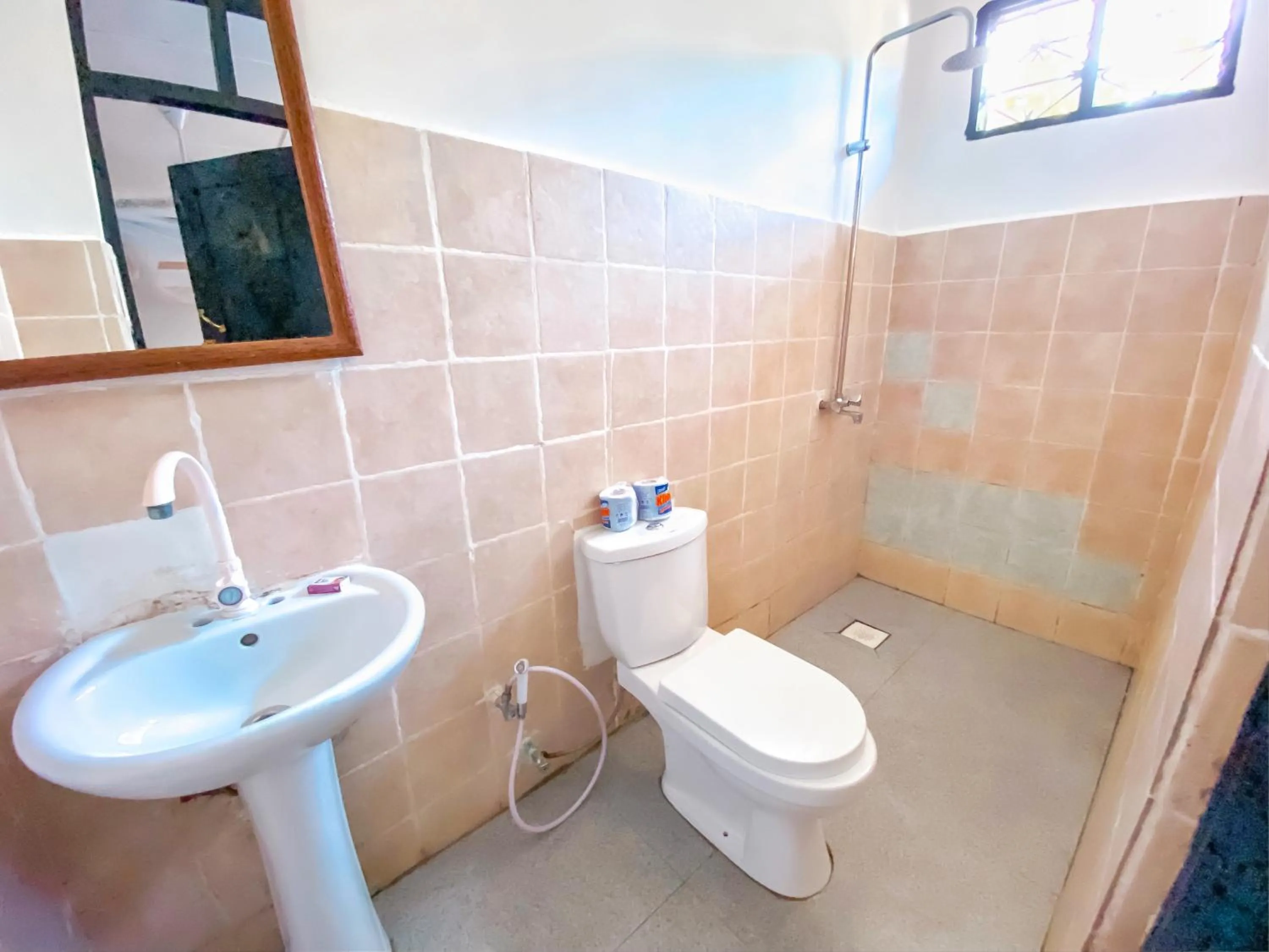 Bathroom in Papaya Guest House Nungwi