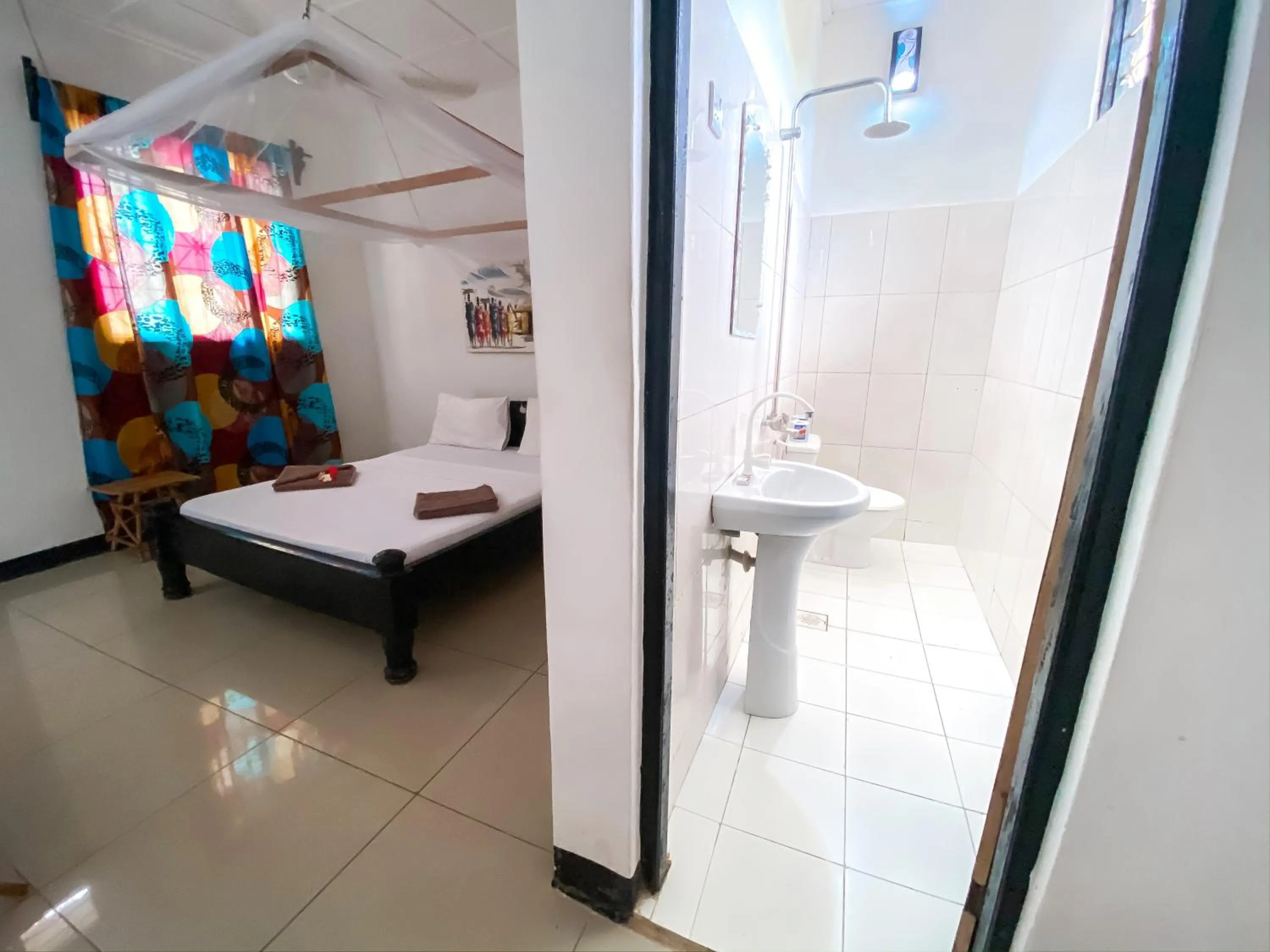 Bathroom in Papaya Guest House Nungwi