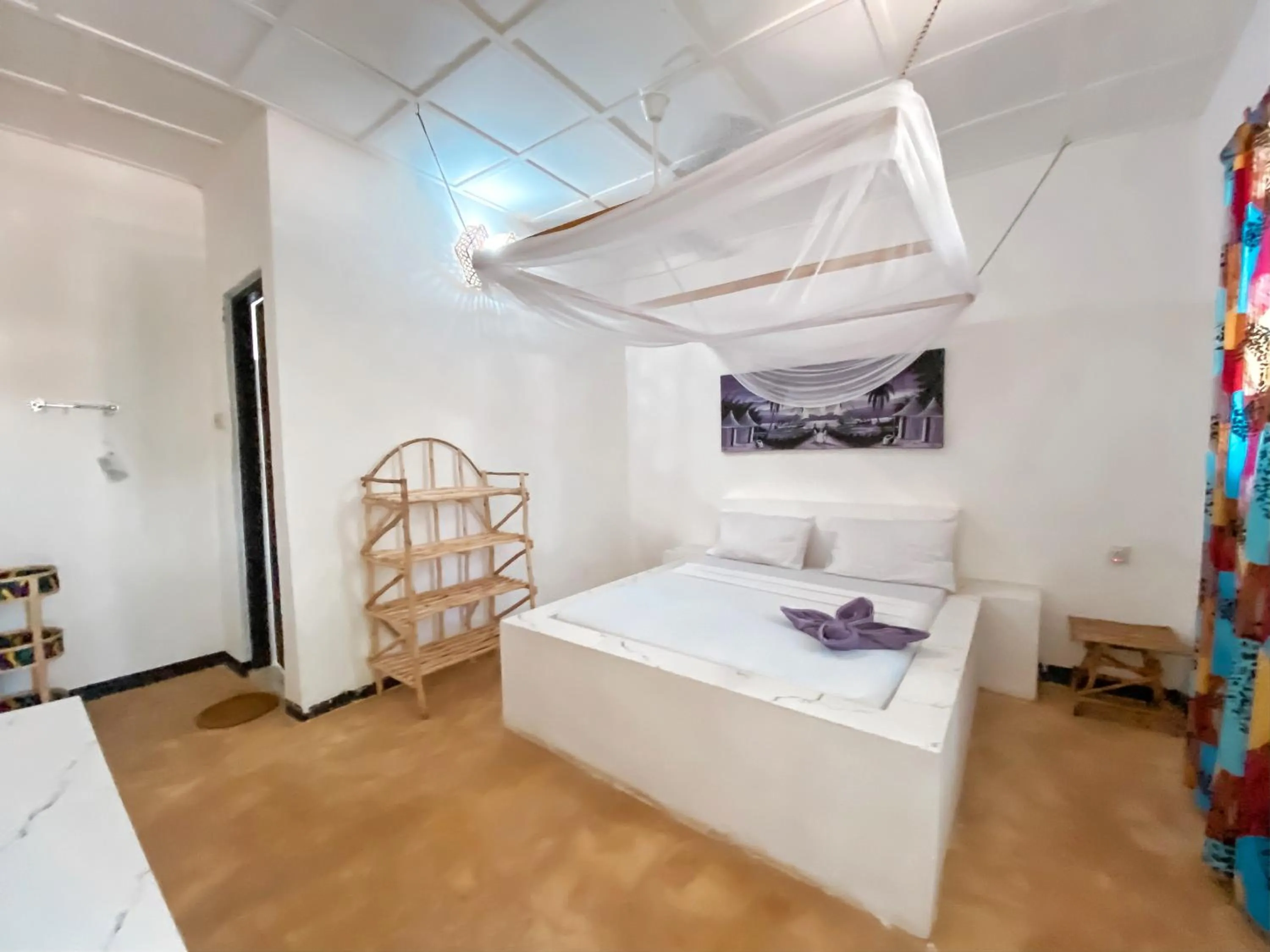 Photo of the whole room, Bed in Papaya Guest House Nungwi