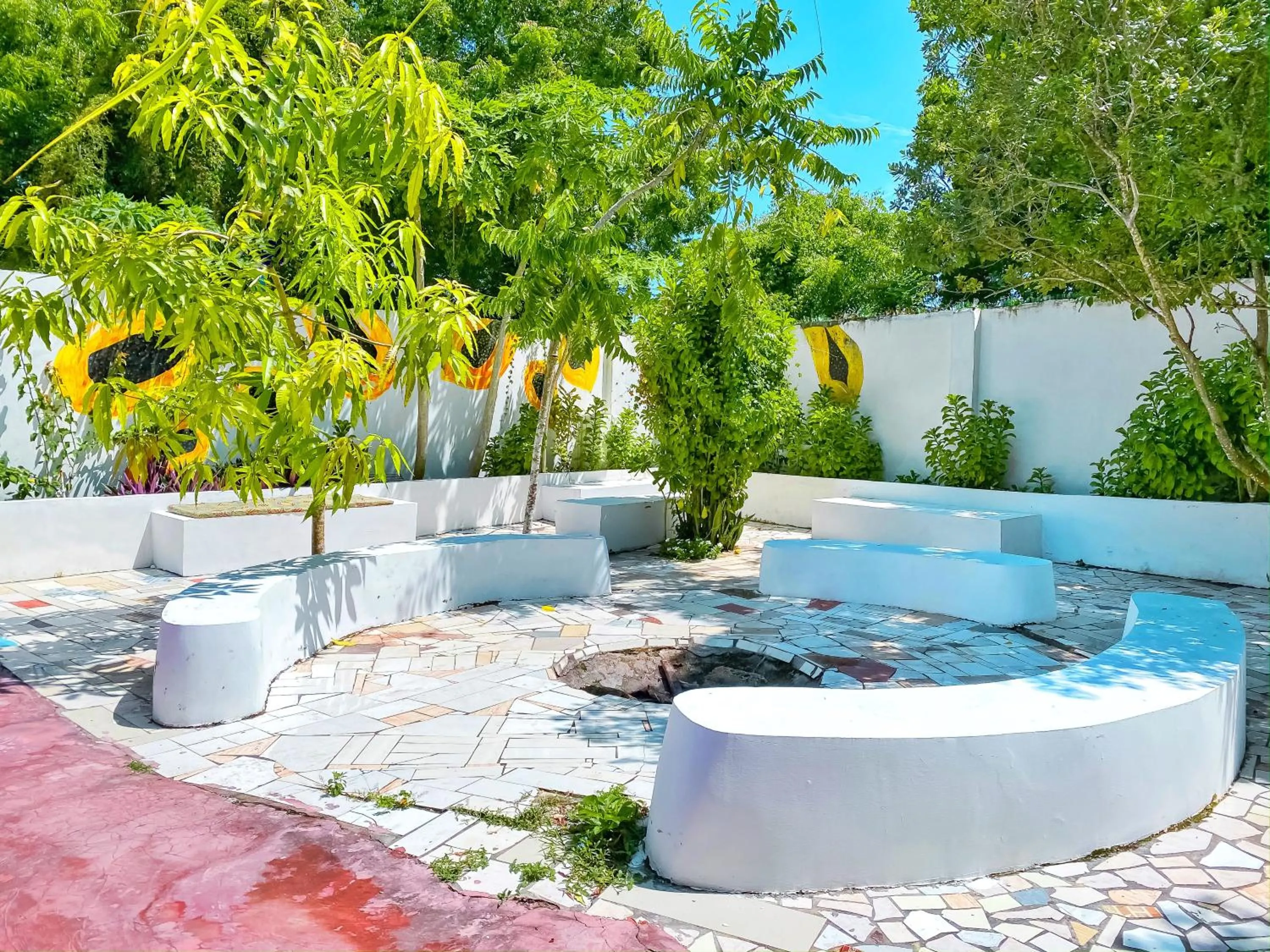 BBQ facilities in Papaya Guest House Nungwi