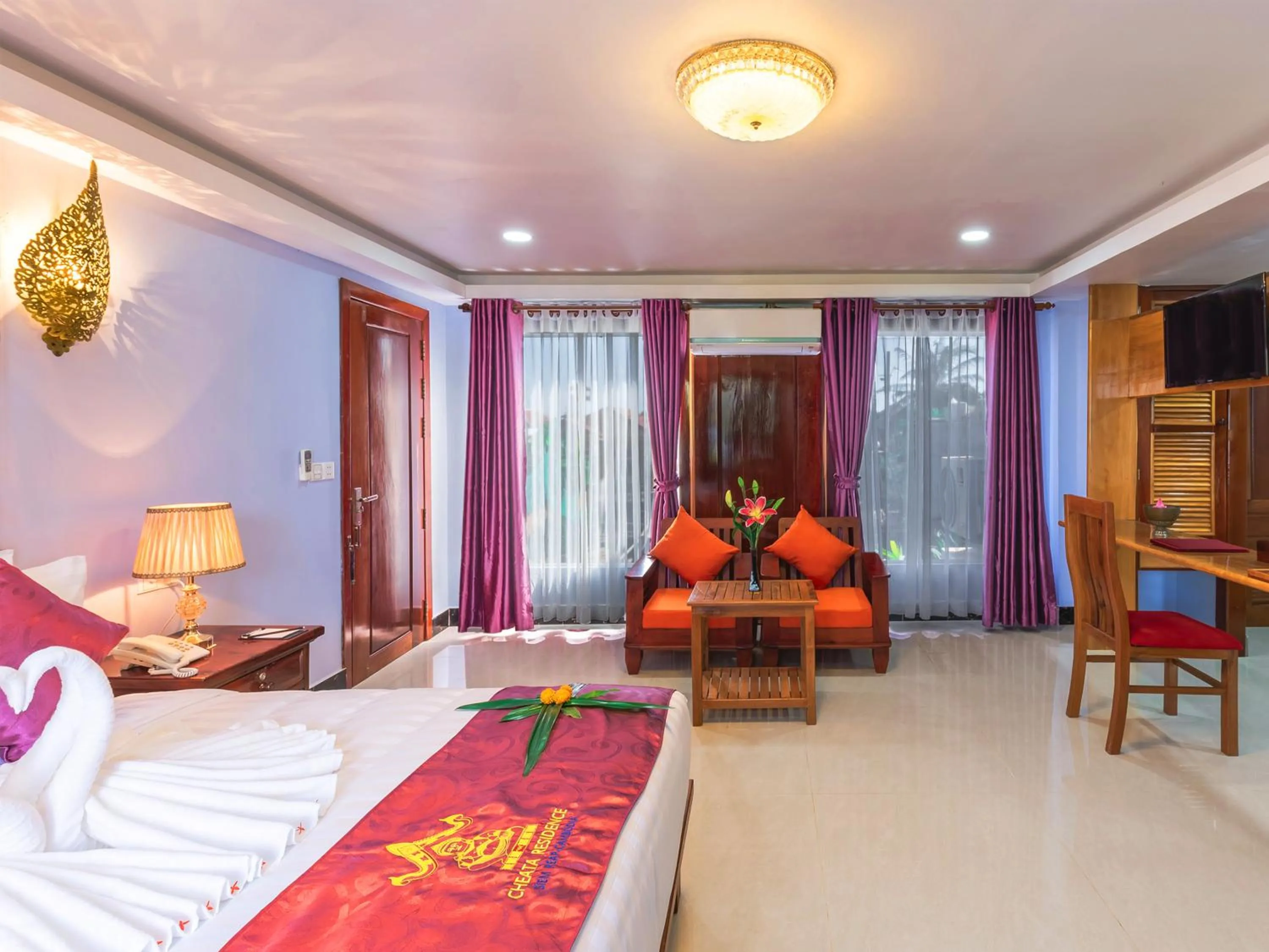 Floor plan, Bed in Cheata Residence