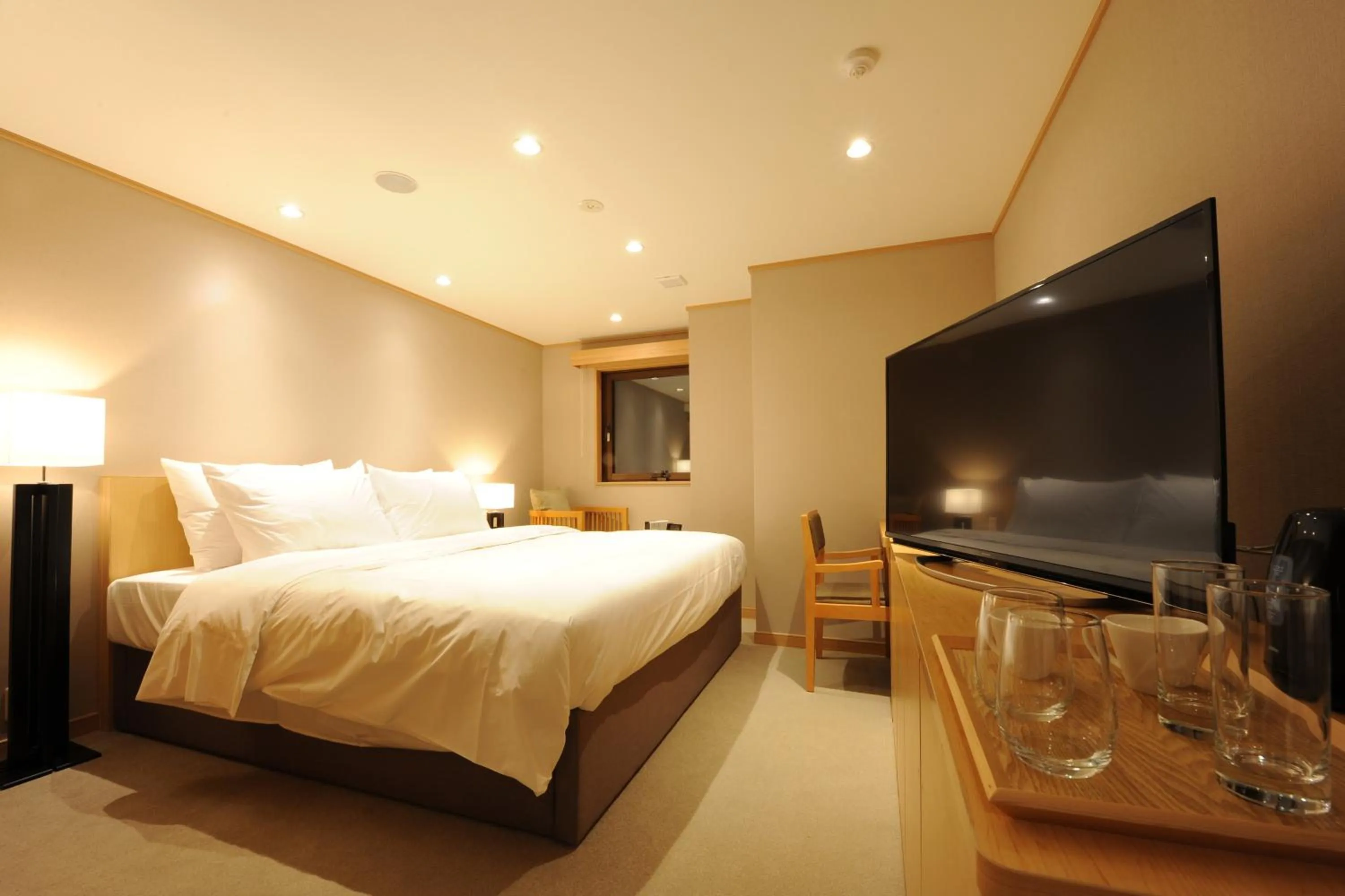 Bed in T Hotel Ryuoo