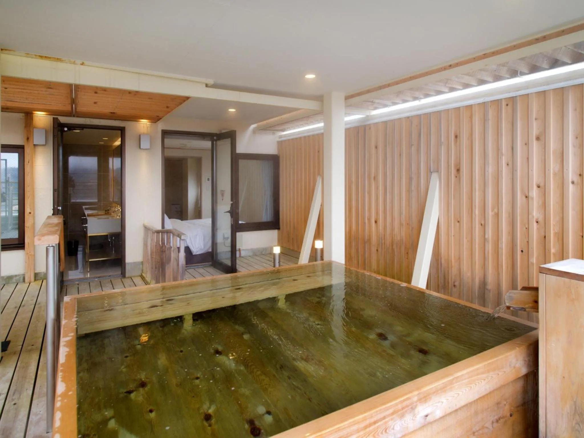 Open Air Bath in T Hotel Ryuoo