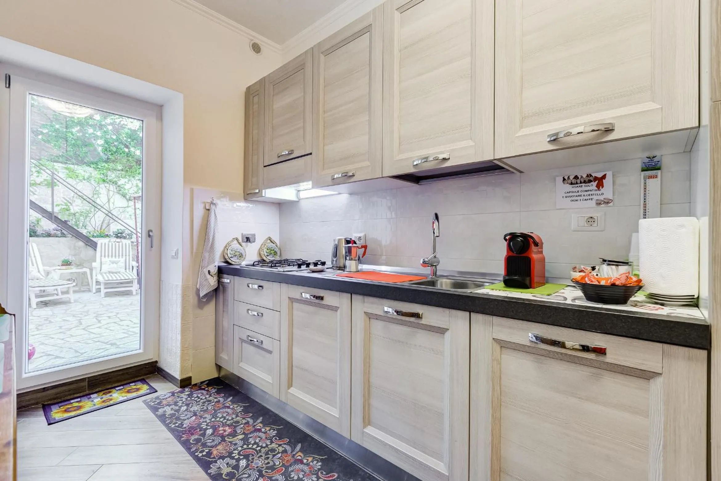 Kitchen or kitchenette in Alloggio turistico Giuly ID 3807