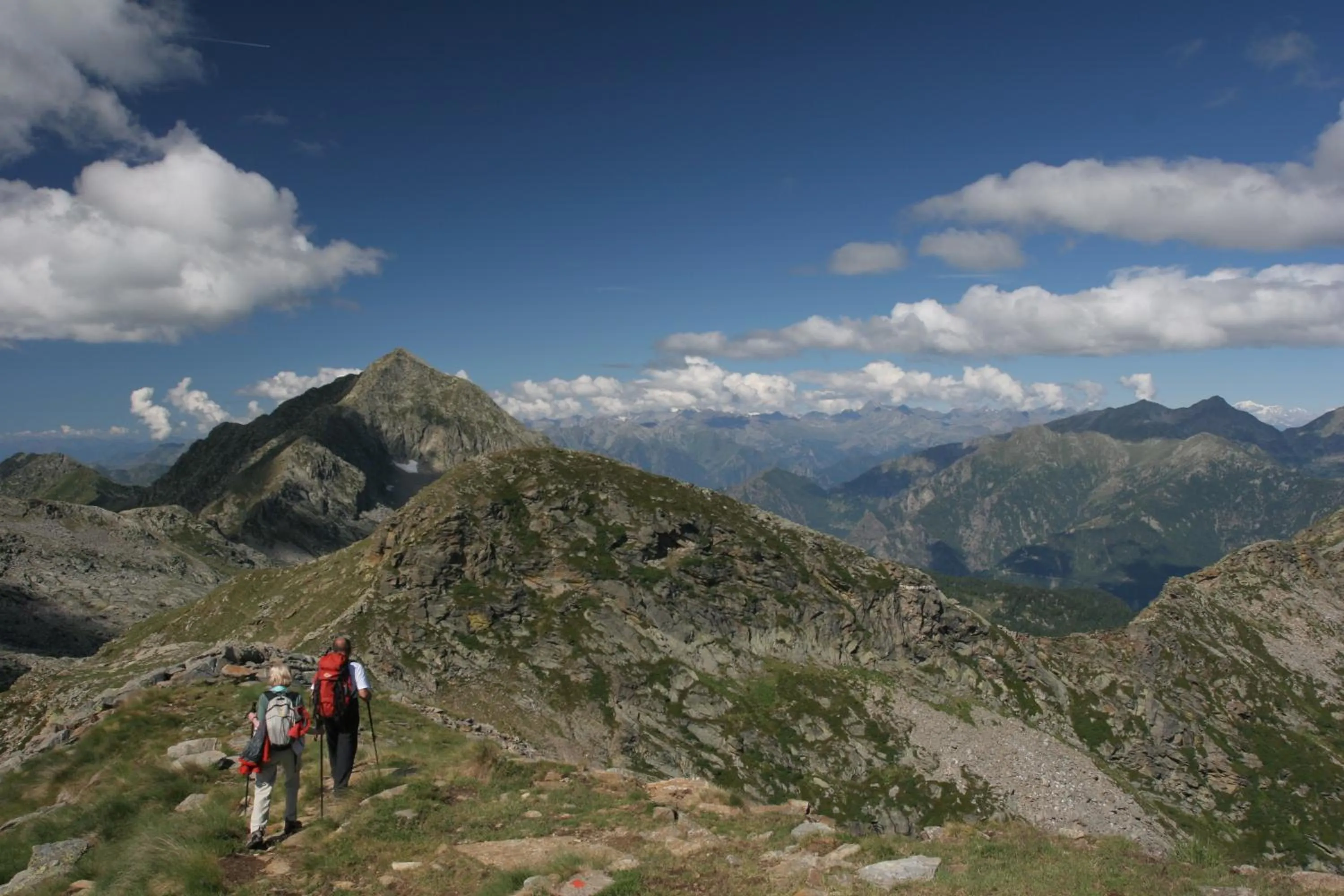 Natural landscape in Santuario di Oropa