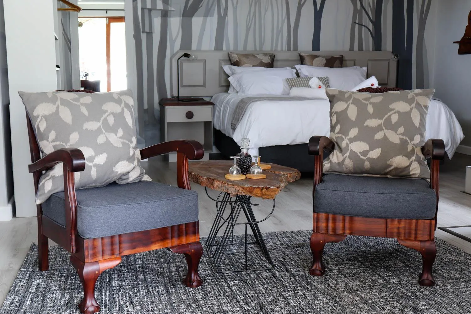 Seating area, Bed in Arbour1 Guesthouse