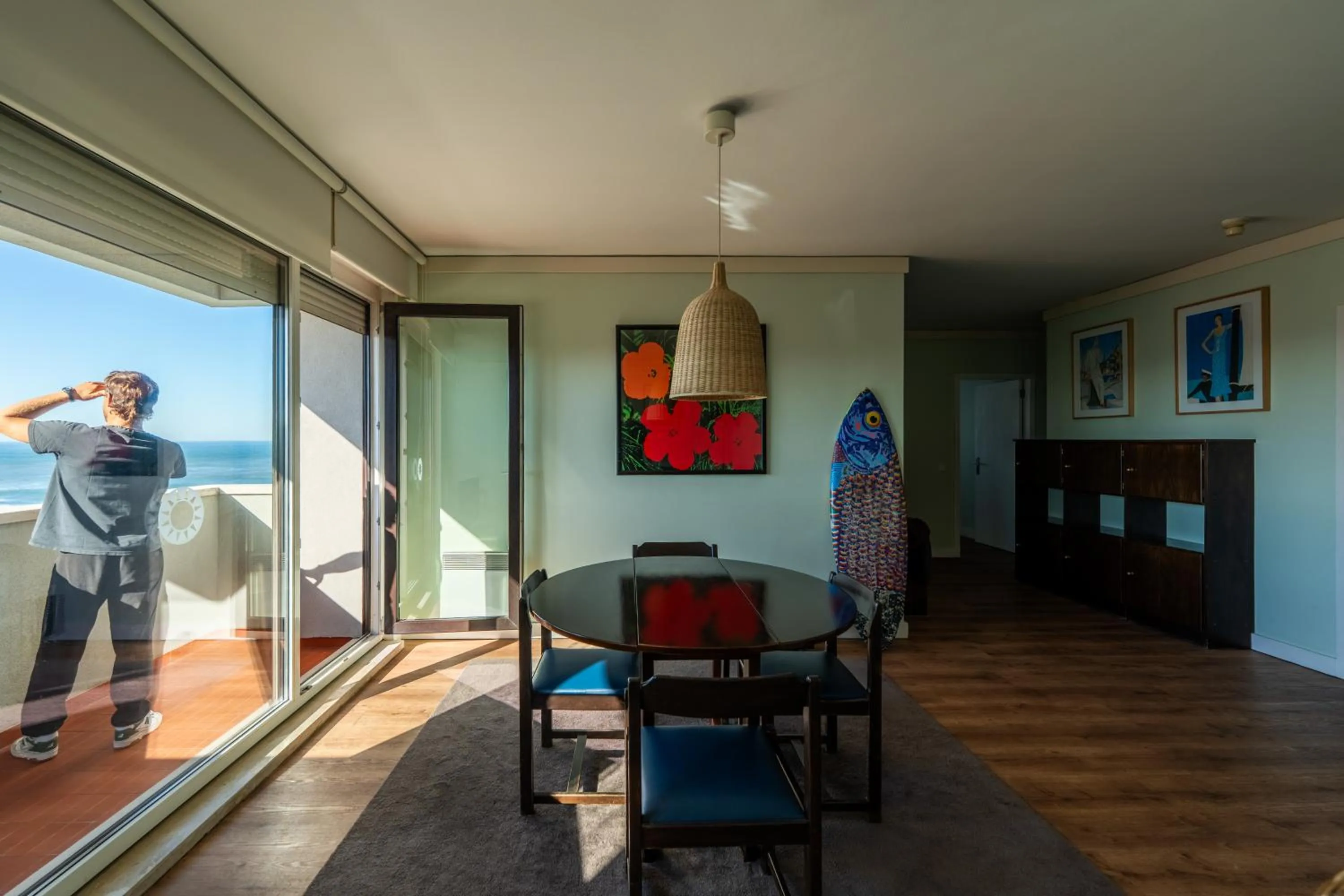 Communal lounge/ TV room in Hotel Apartamento Solverde