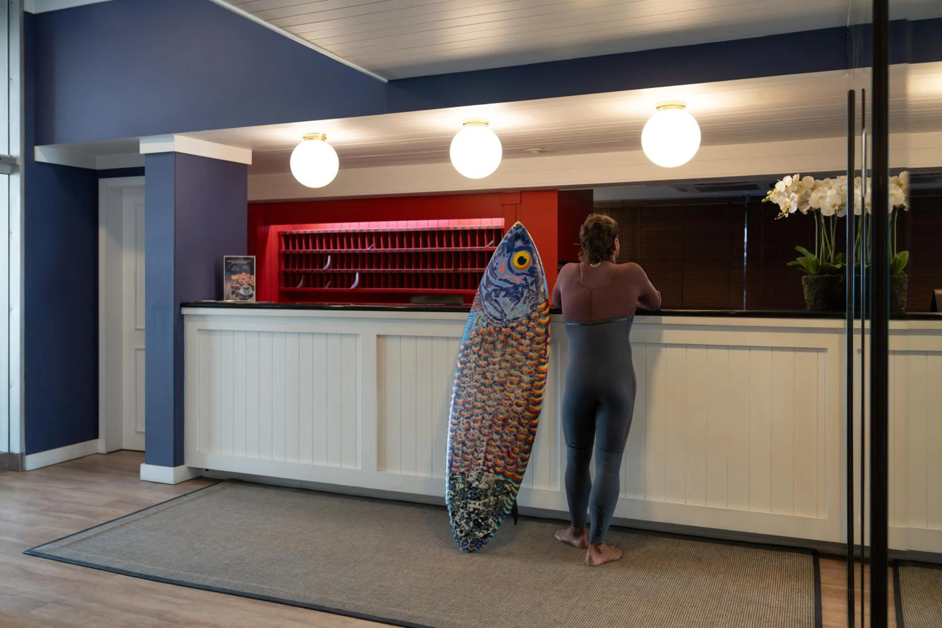 Lobby or reception in Hotel Apartamento Solverde