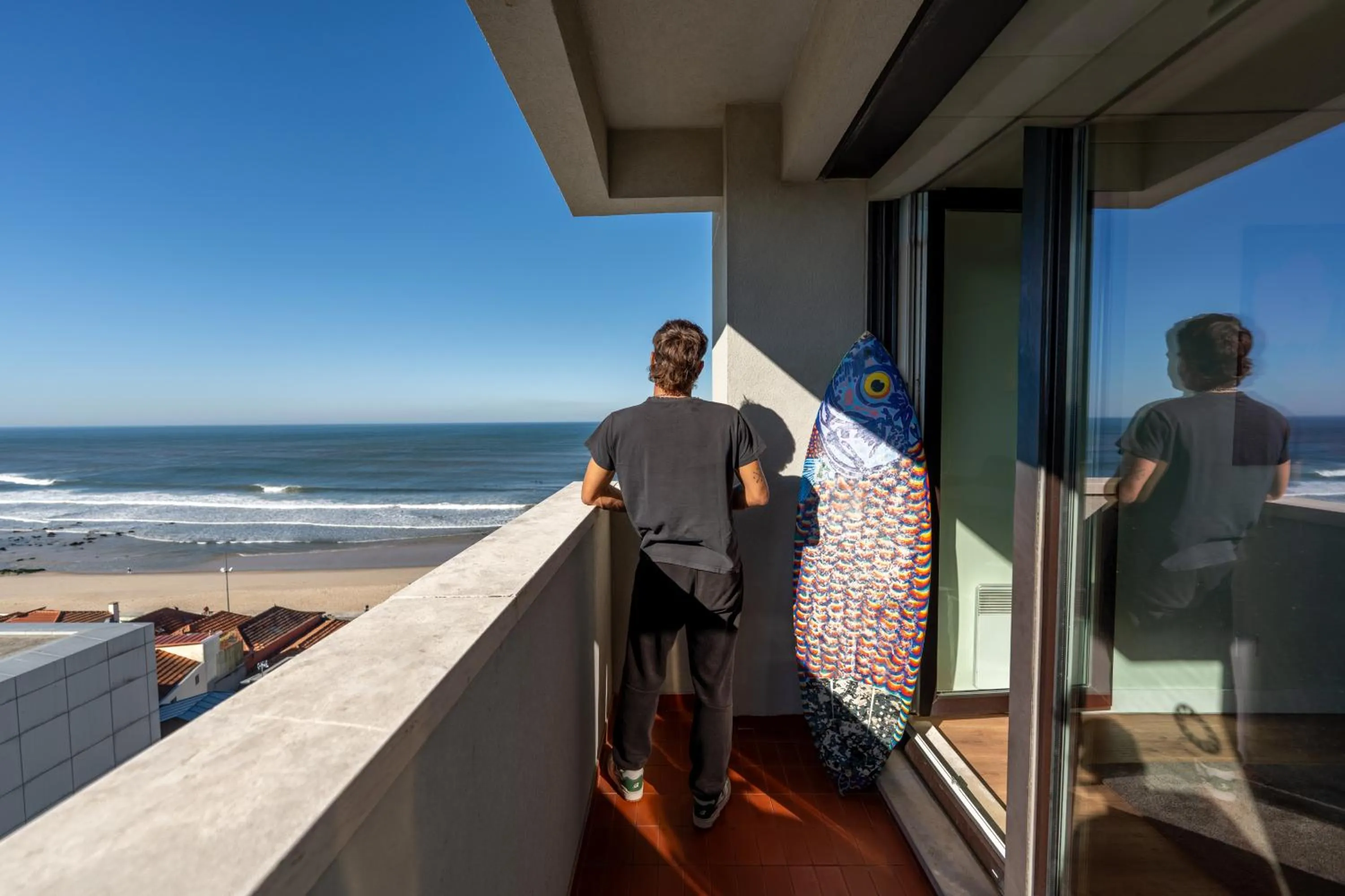 Sea view in Hotel Apartamento Solverde