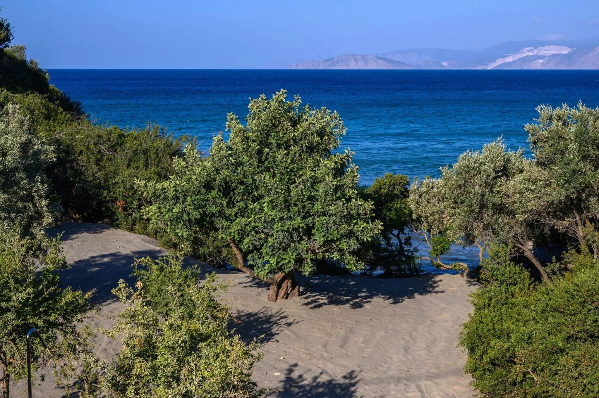 Natural landscape in The Island Concept Luxury Boutique Hotel Heated Pool