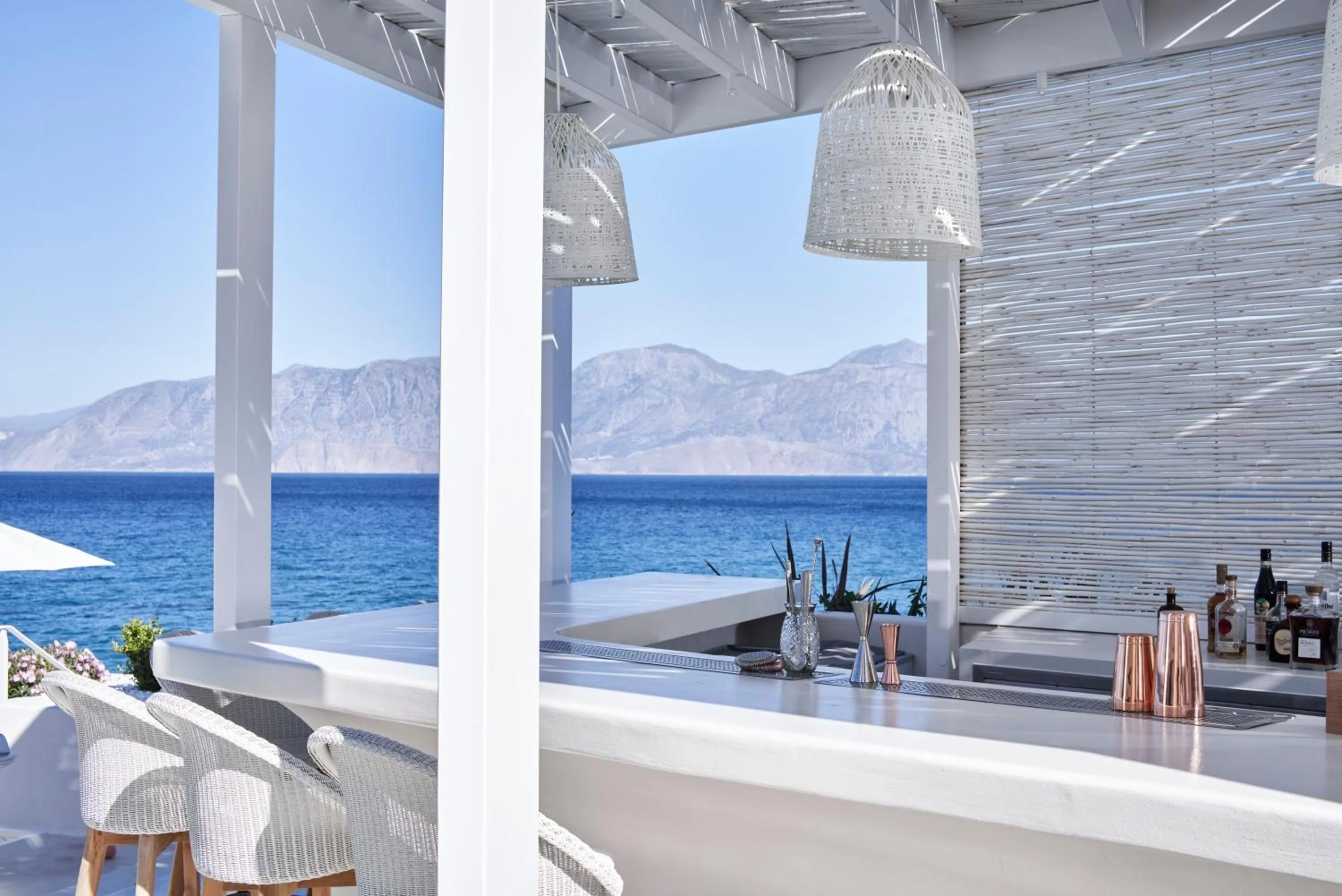 Lounge or bar in The Island Concept Luxury Boutique Hotel Heated Pool