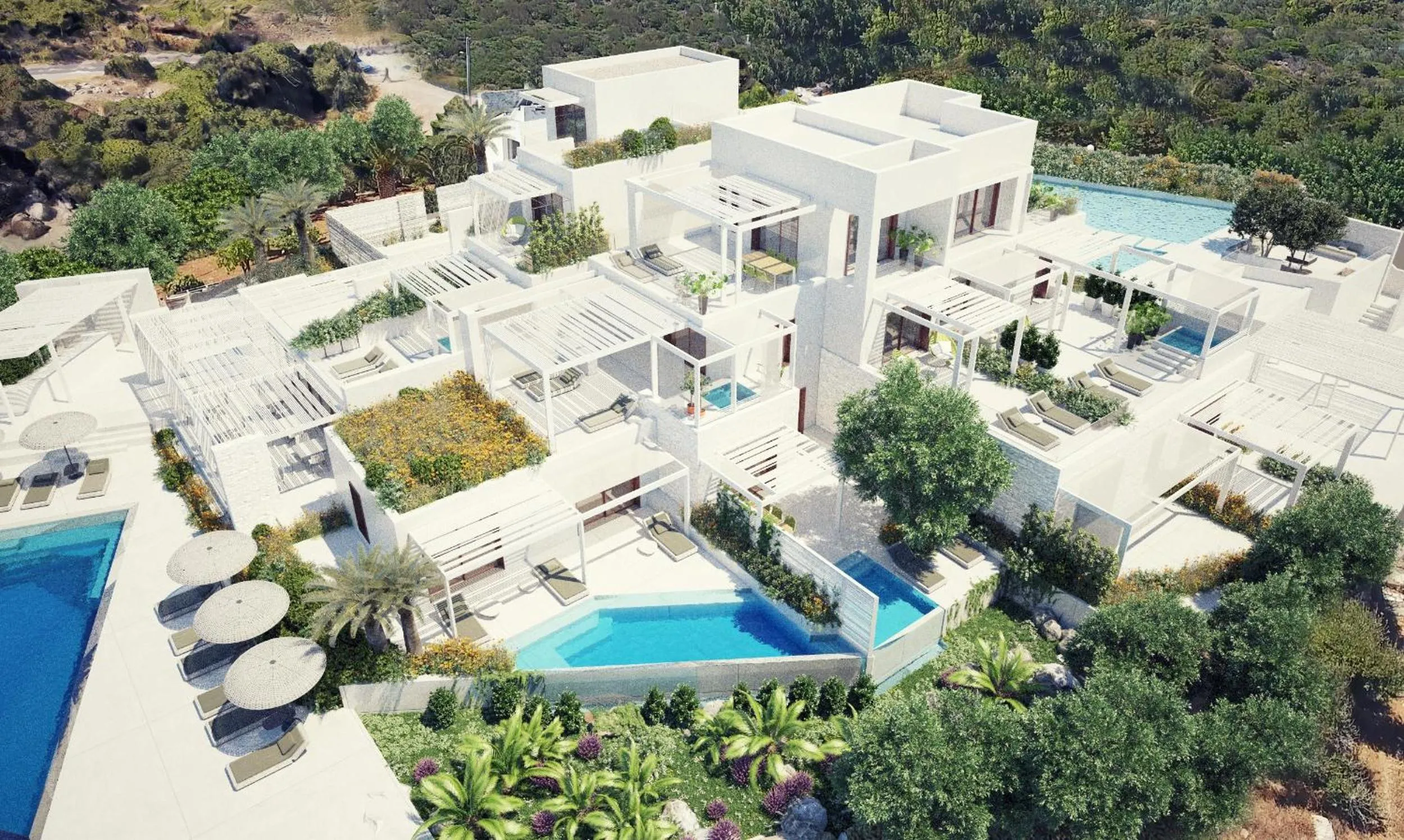 Property building in The Island Concept Luxury Boutique Hotel Heated Pool