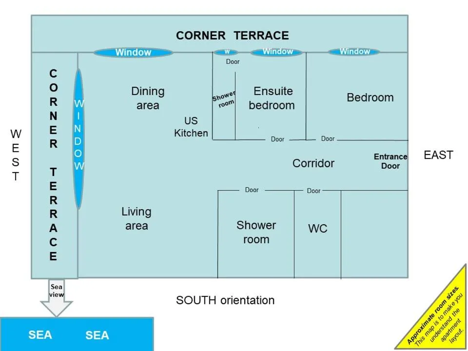 MARRIOTT : 2 BEDS/2 BATHS SEA VIEW
