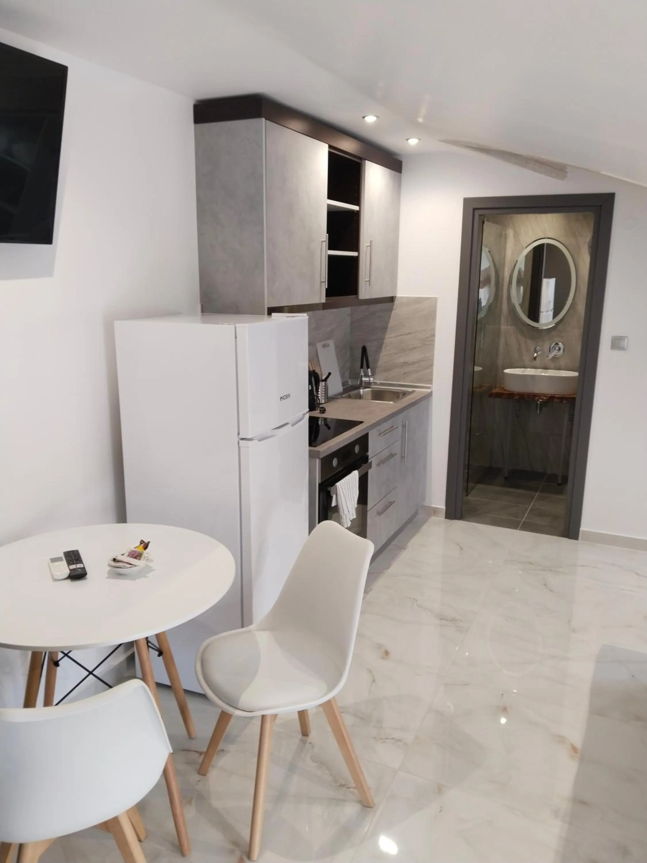 Kitchen or kitchenette in Hotel Almira