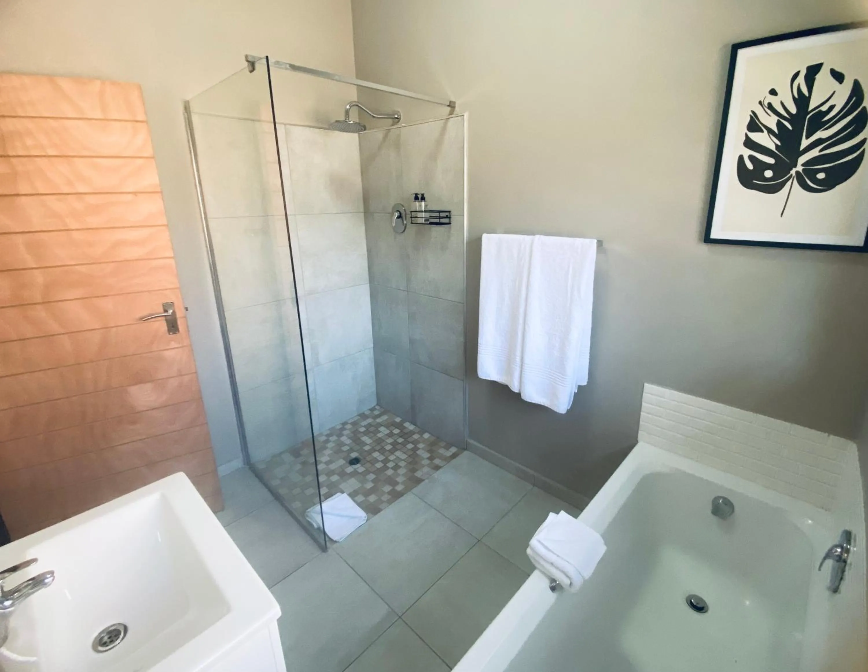 Bathroom in Little Eden St Lucia