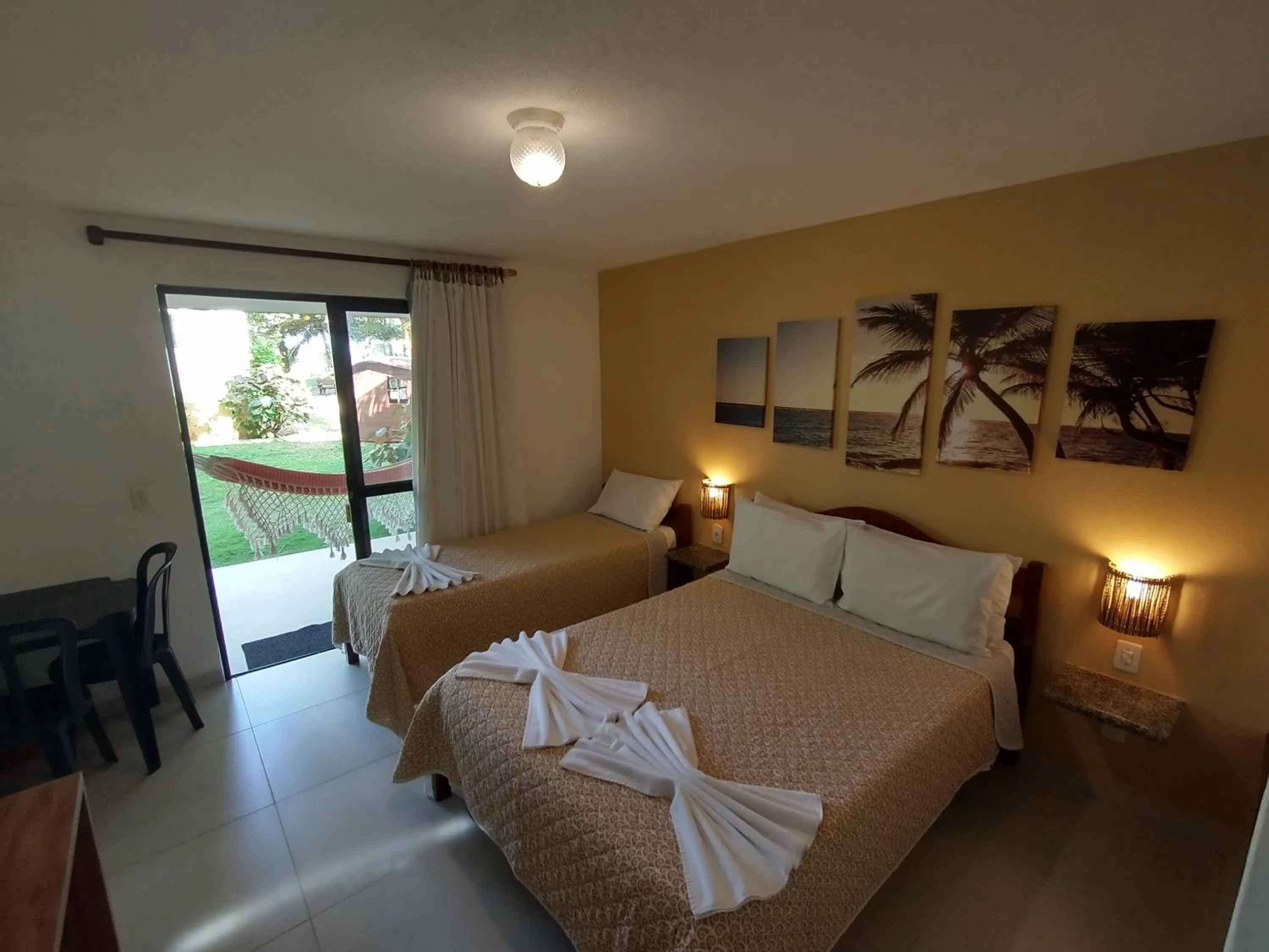 Bed in Hotel Coco Beach