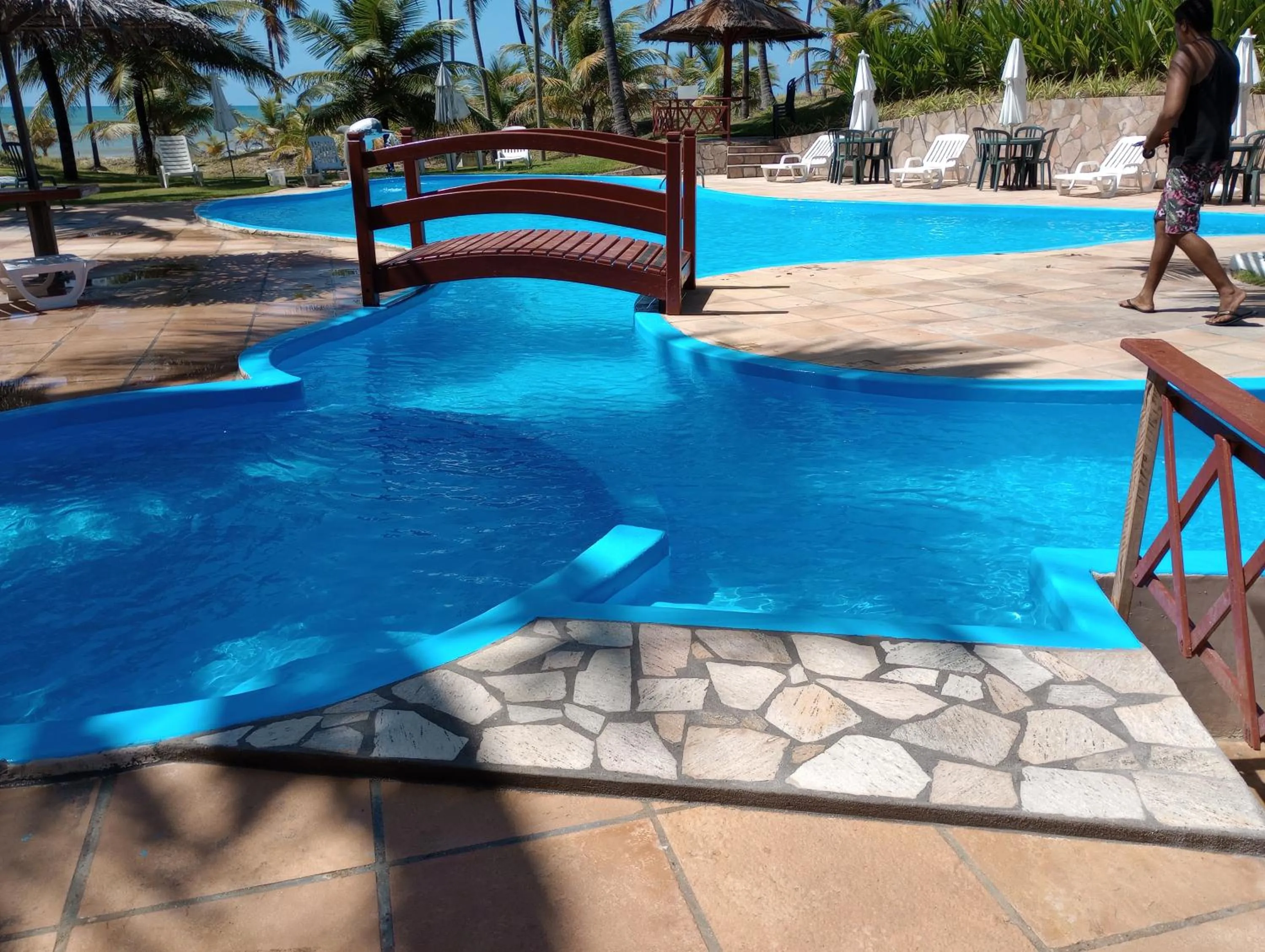 Pool view in Hotel Coco Beach