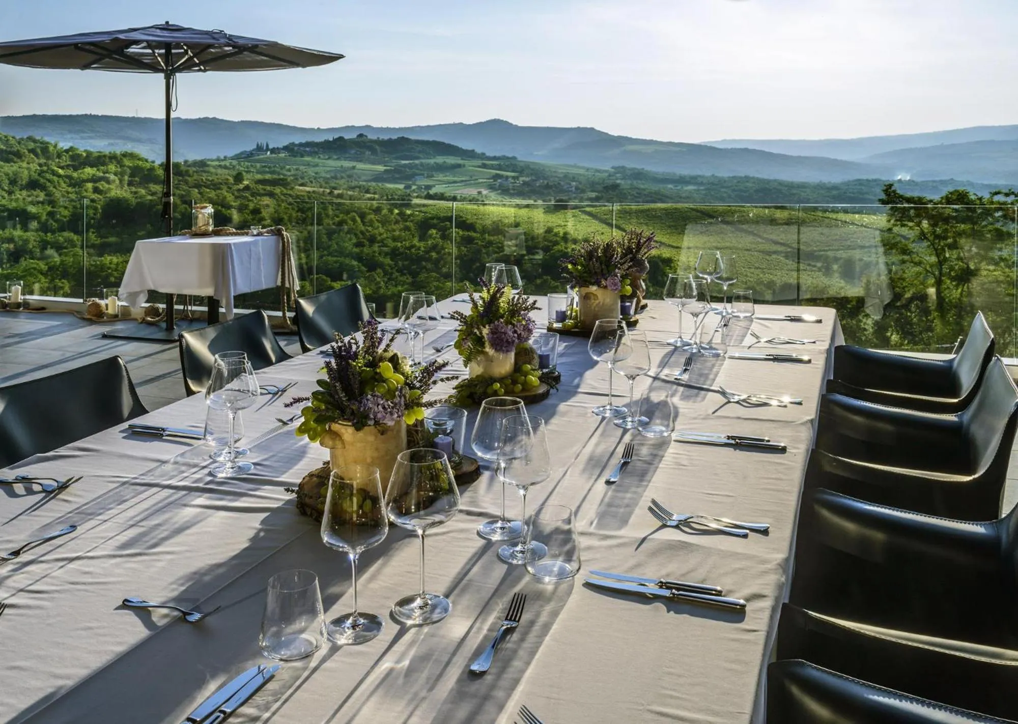 Balcony/Terrace in Winery & Design hotel ROXANICH