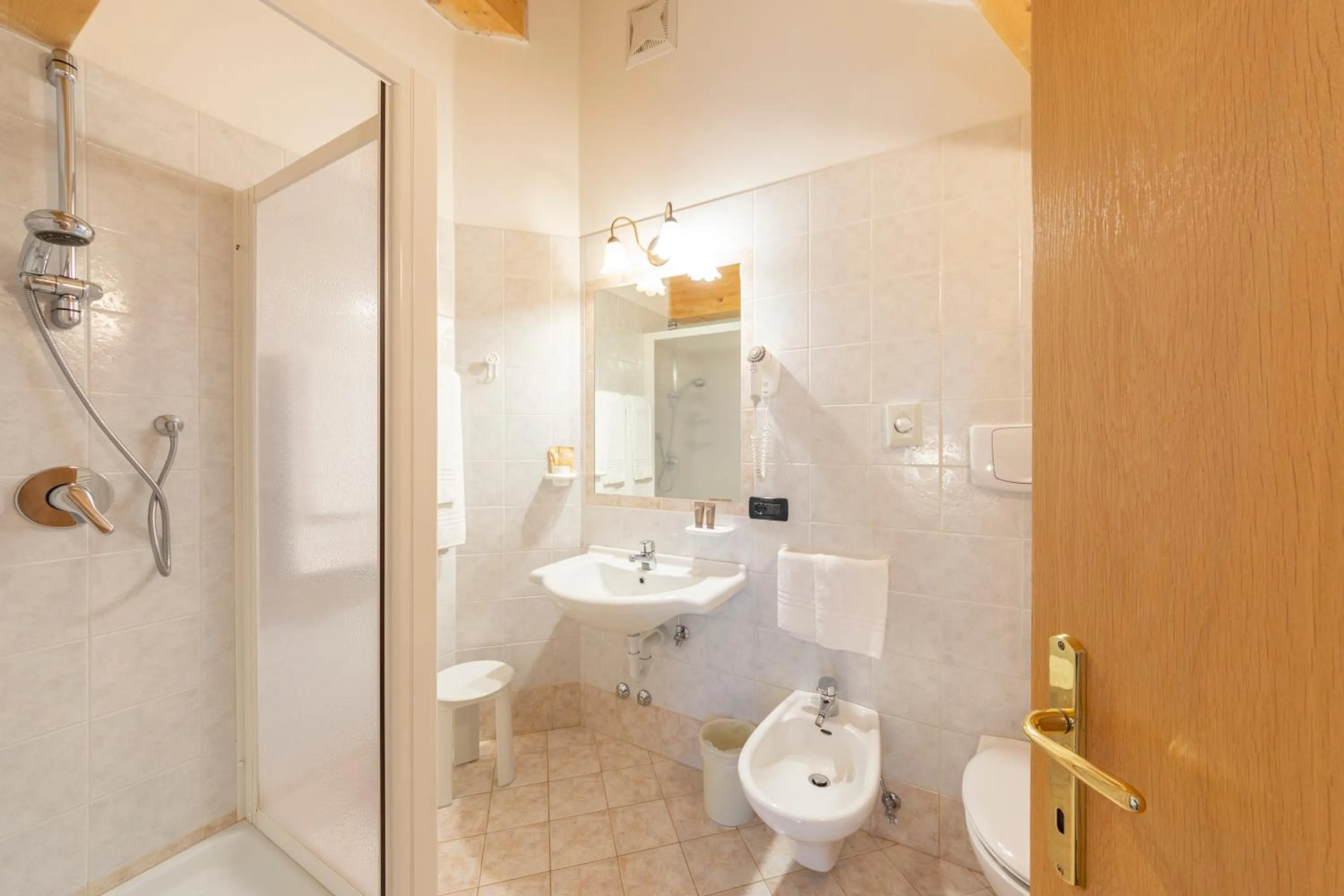 Bathroom in Hotel Valsorda