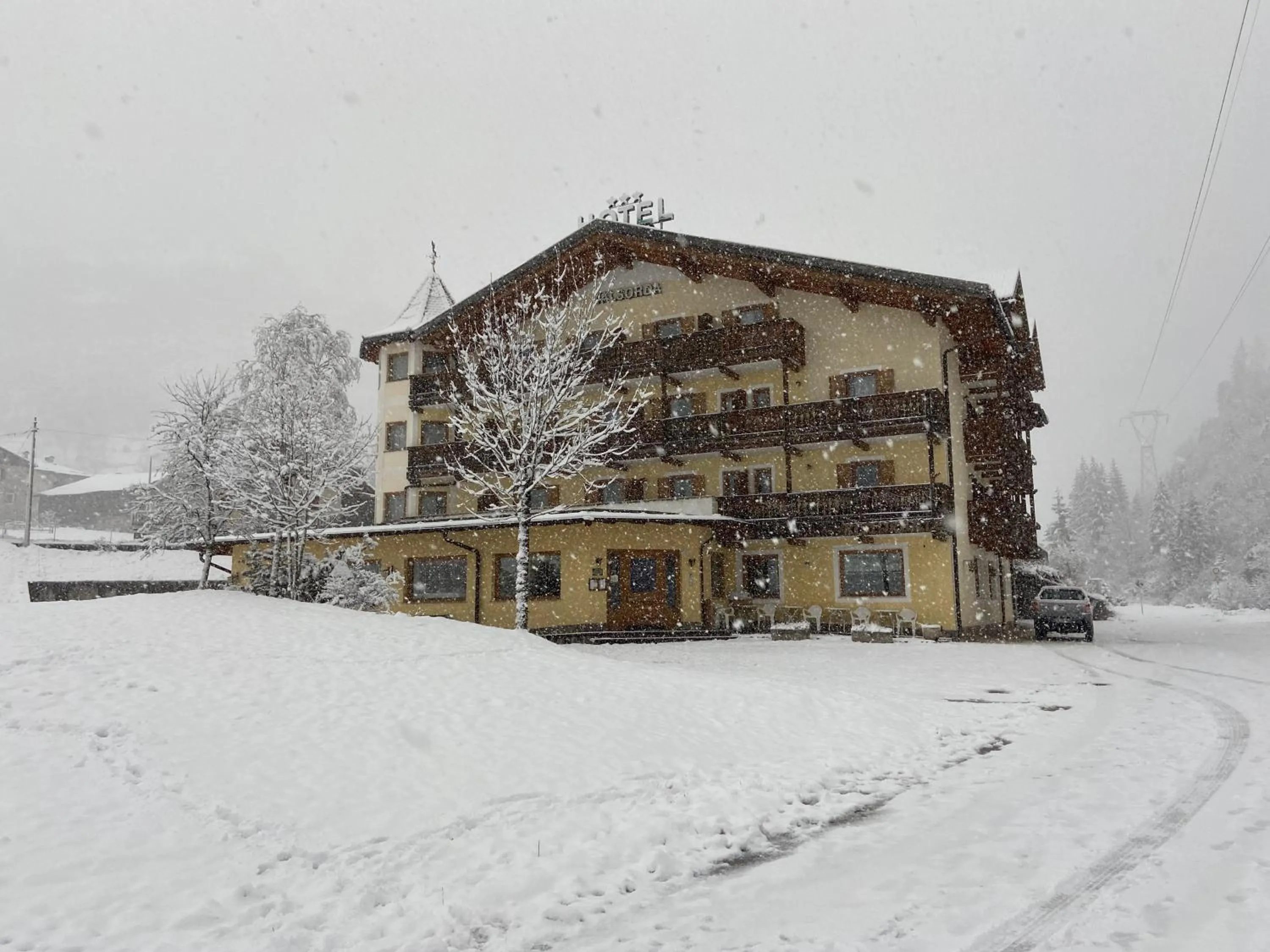 Property building in Hotel Valsorda