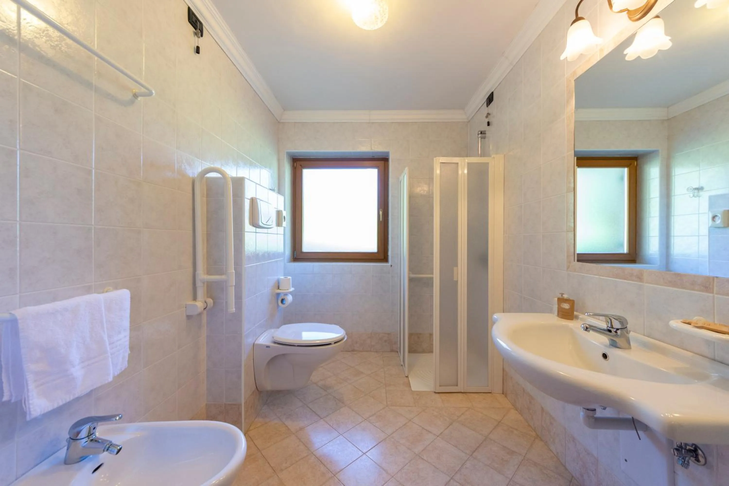 Bathroom in Hotel Valsorda