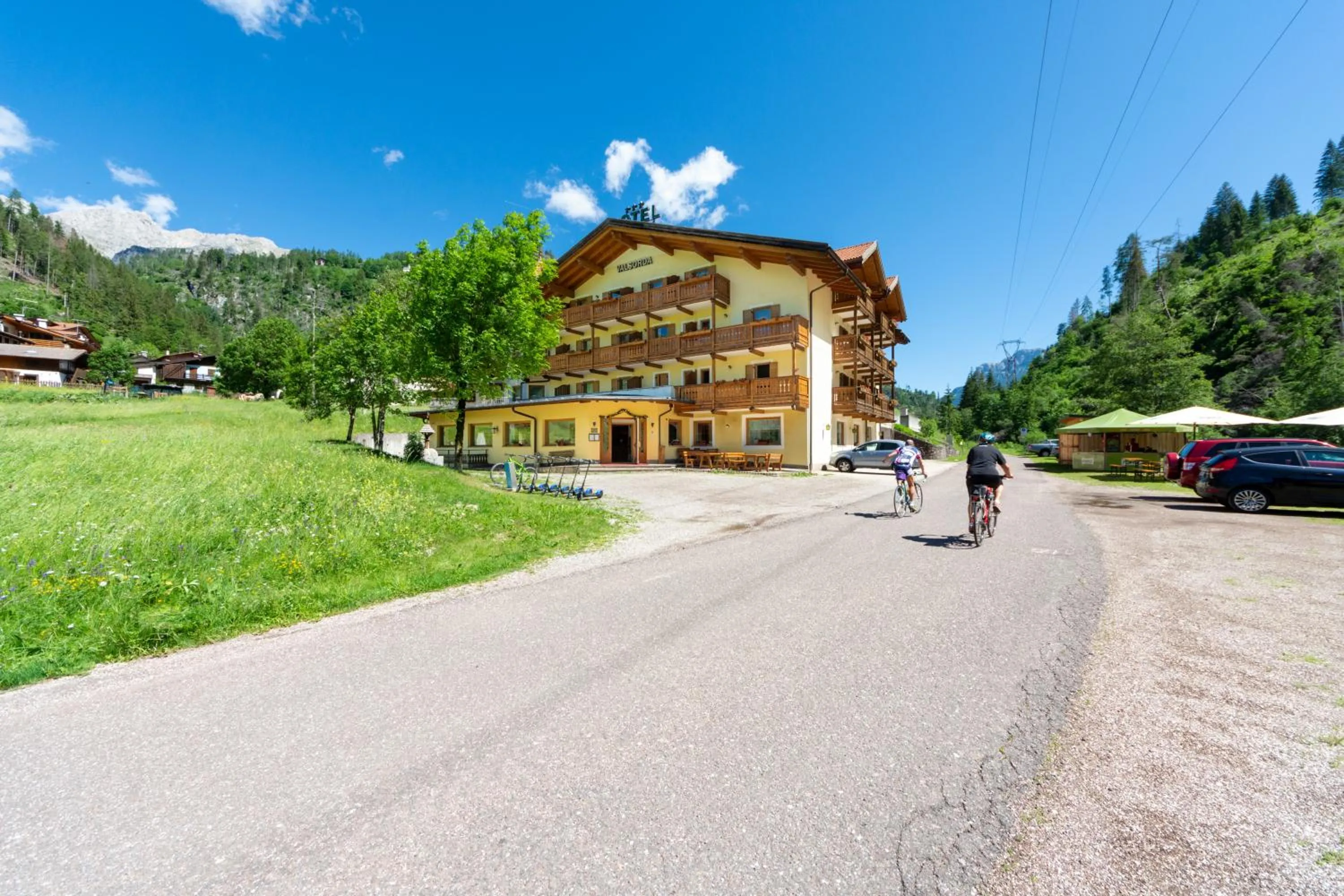 Natural landscape in Hotel Valsorda