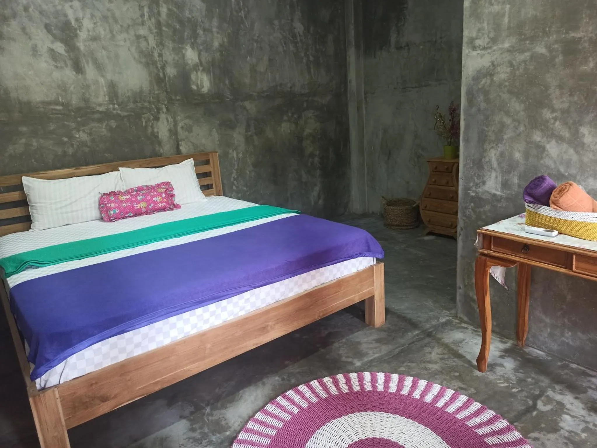 Bed in Watukarung Ristu Homestay