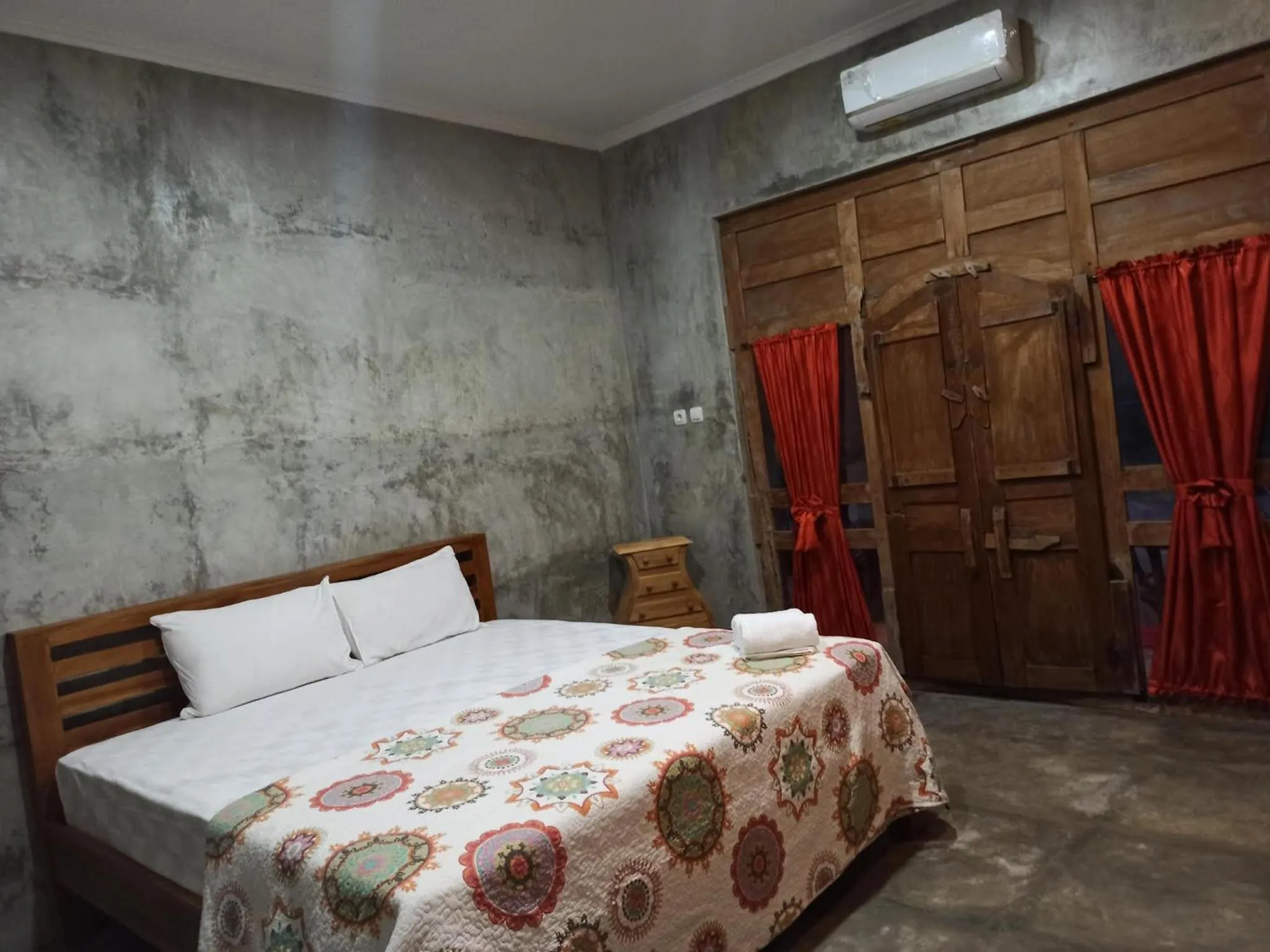 Bed in Watukarung Ristu Homestay