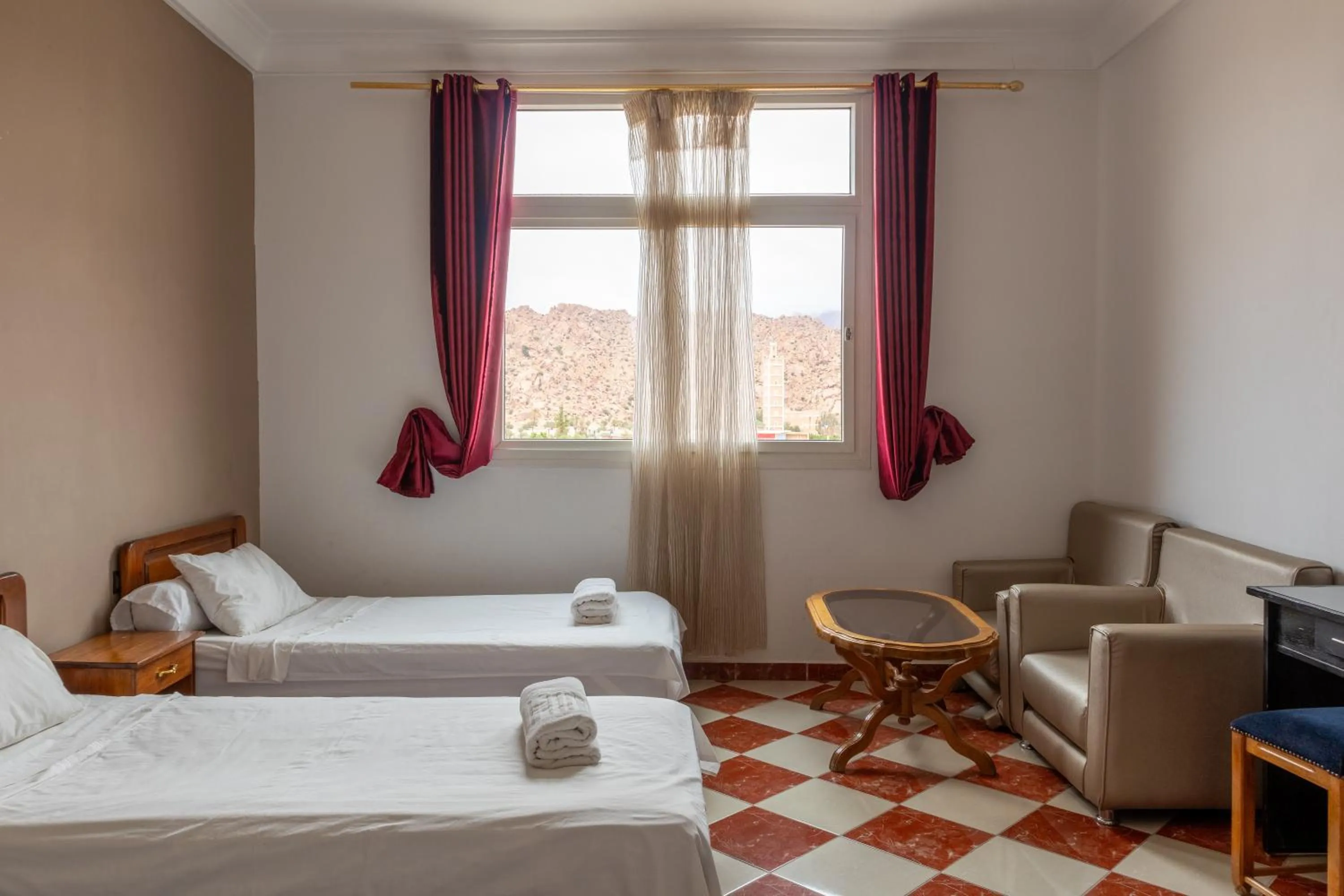 Bed in Hotel Saint Antoine