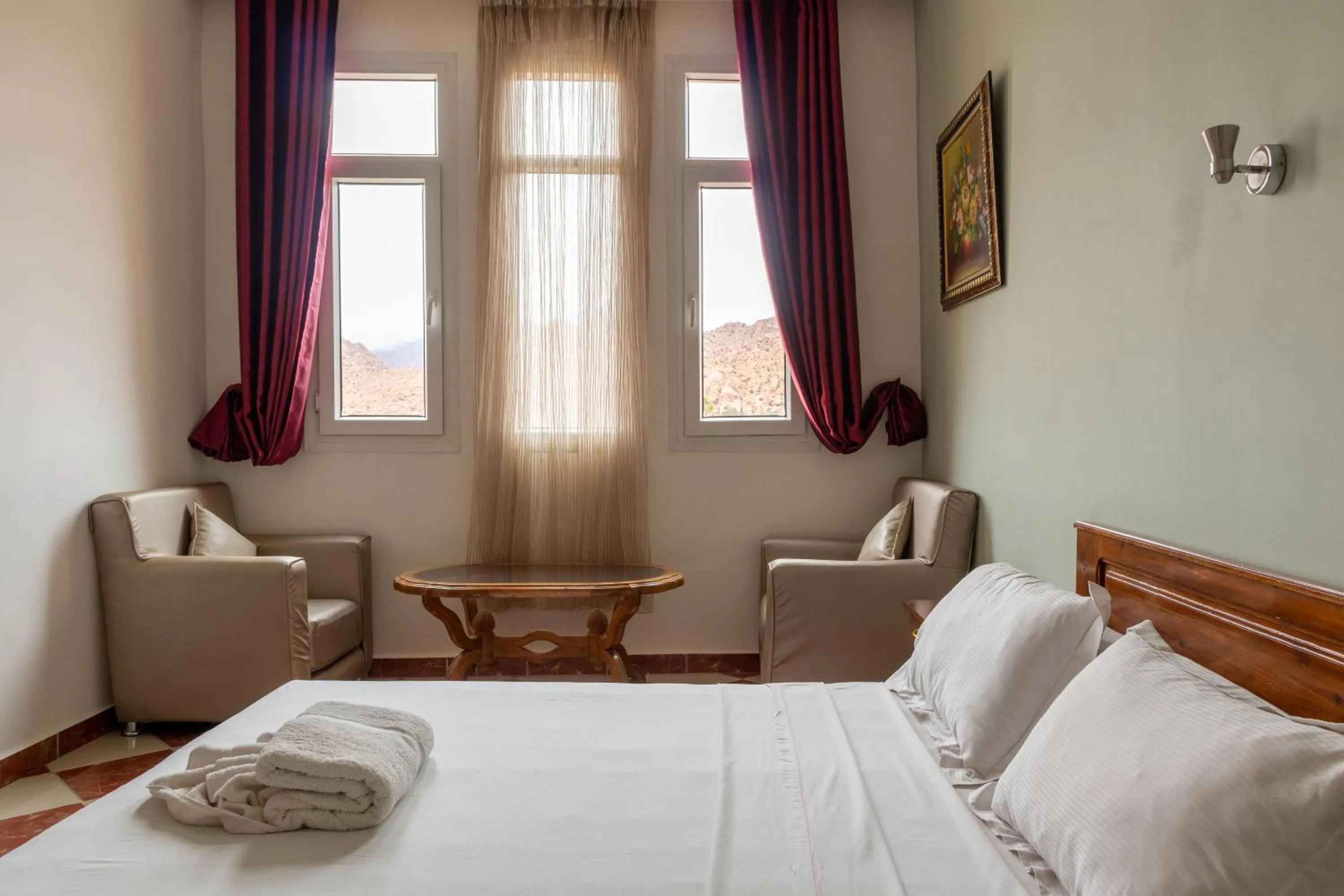 Bed in Hotel Saint Antoine