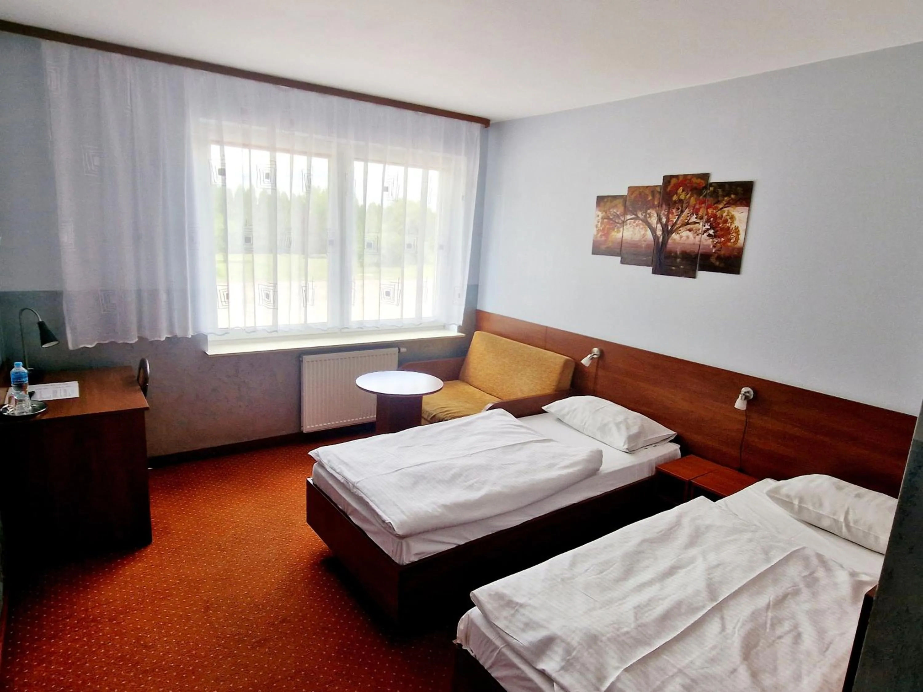 Bed in Hotel Podróżnik