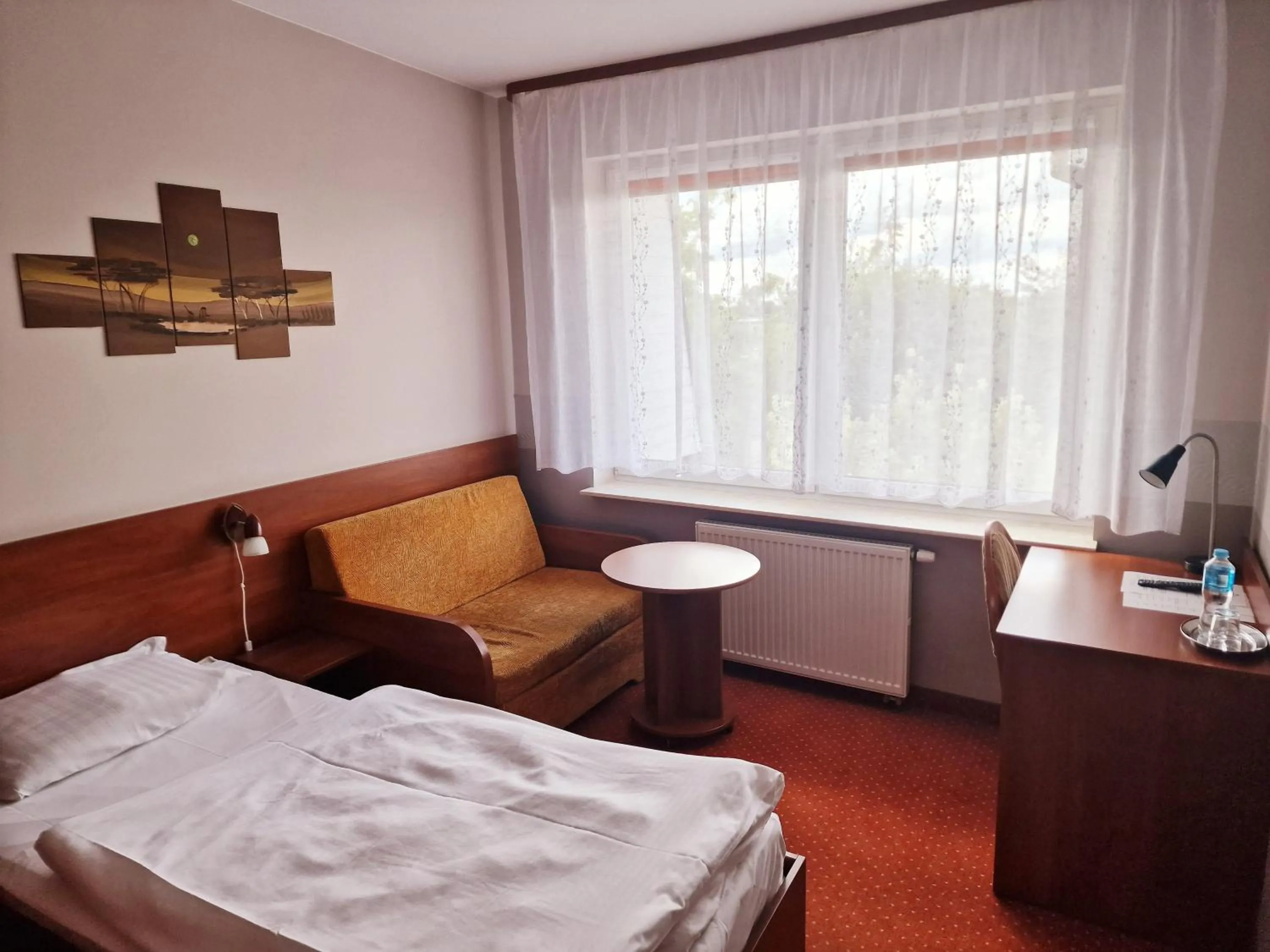 Bed in Hotel Podróżnik