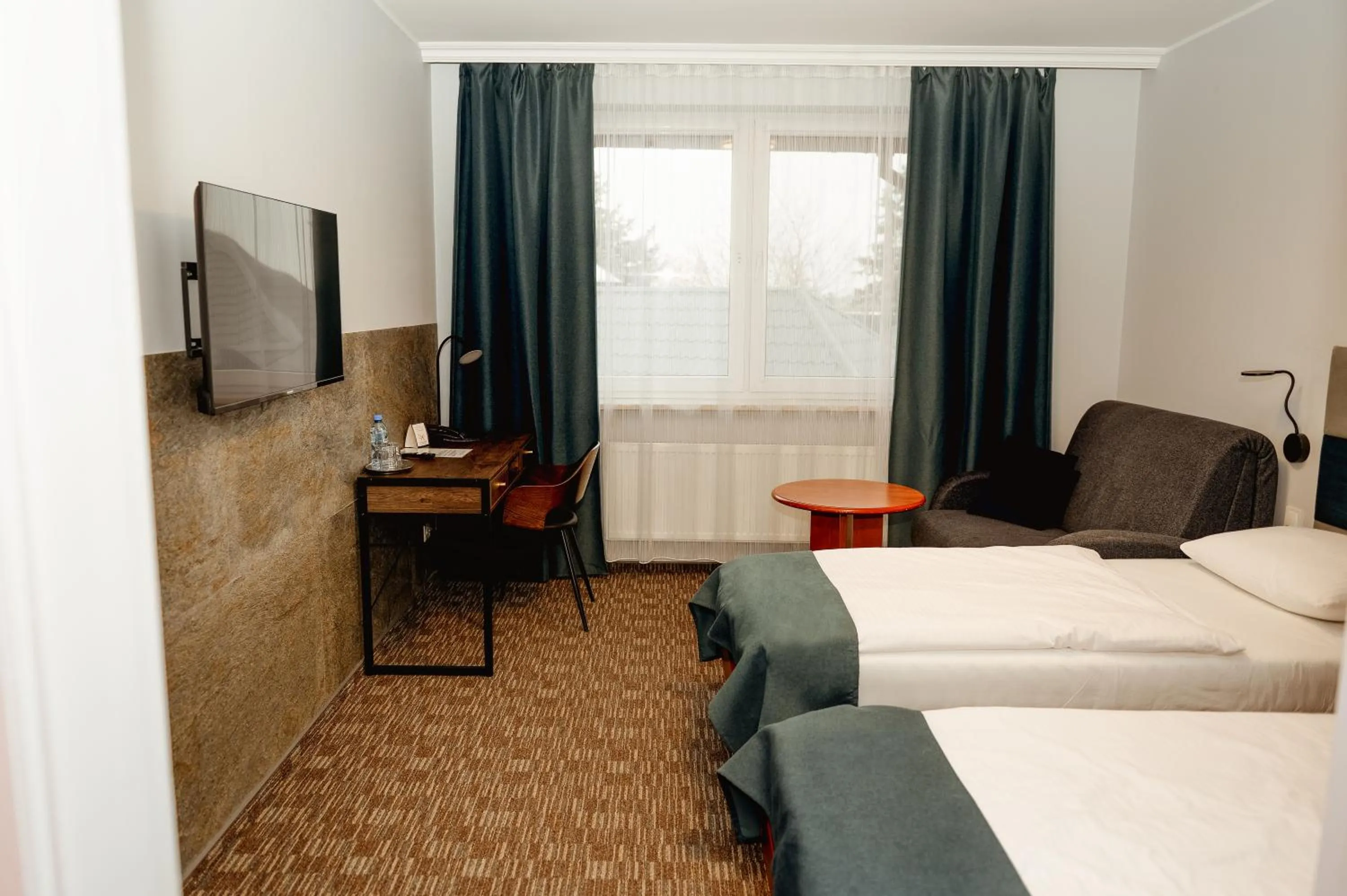 Bed in Hotel Podróżnik