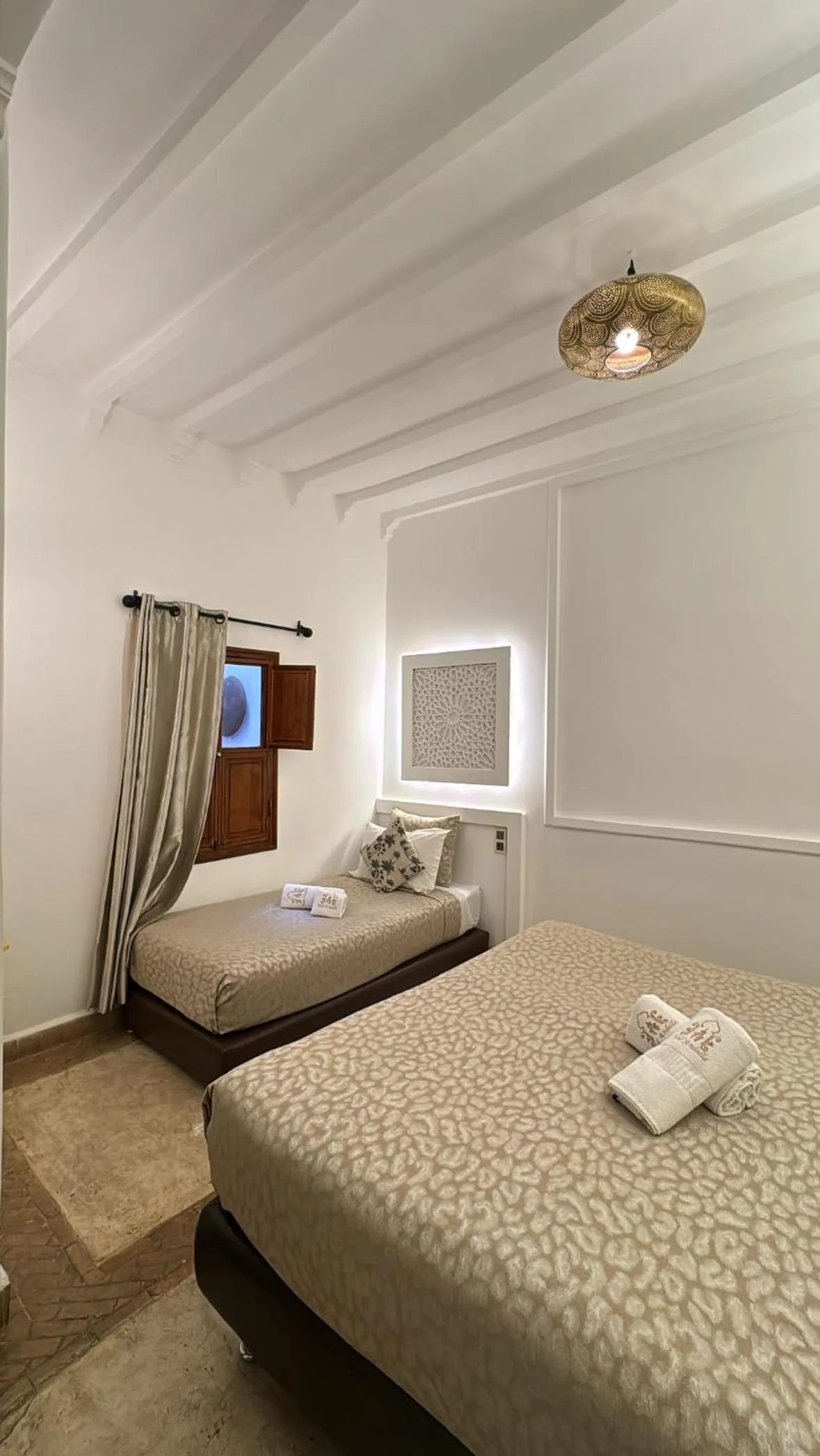 Decorative detail, Bed in Riad Andalla