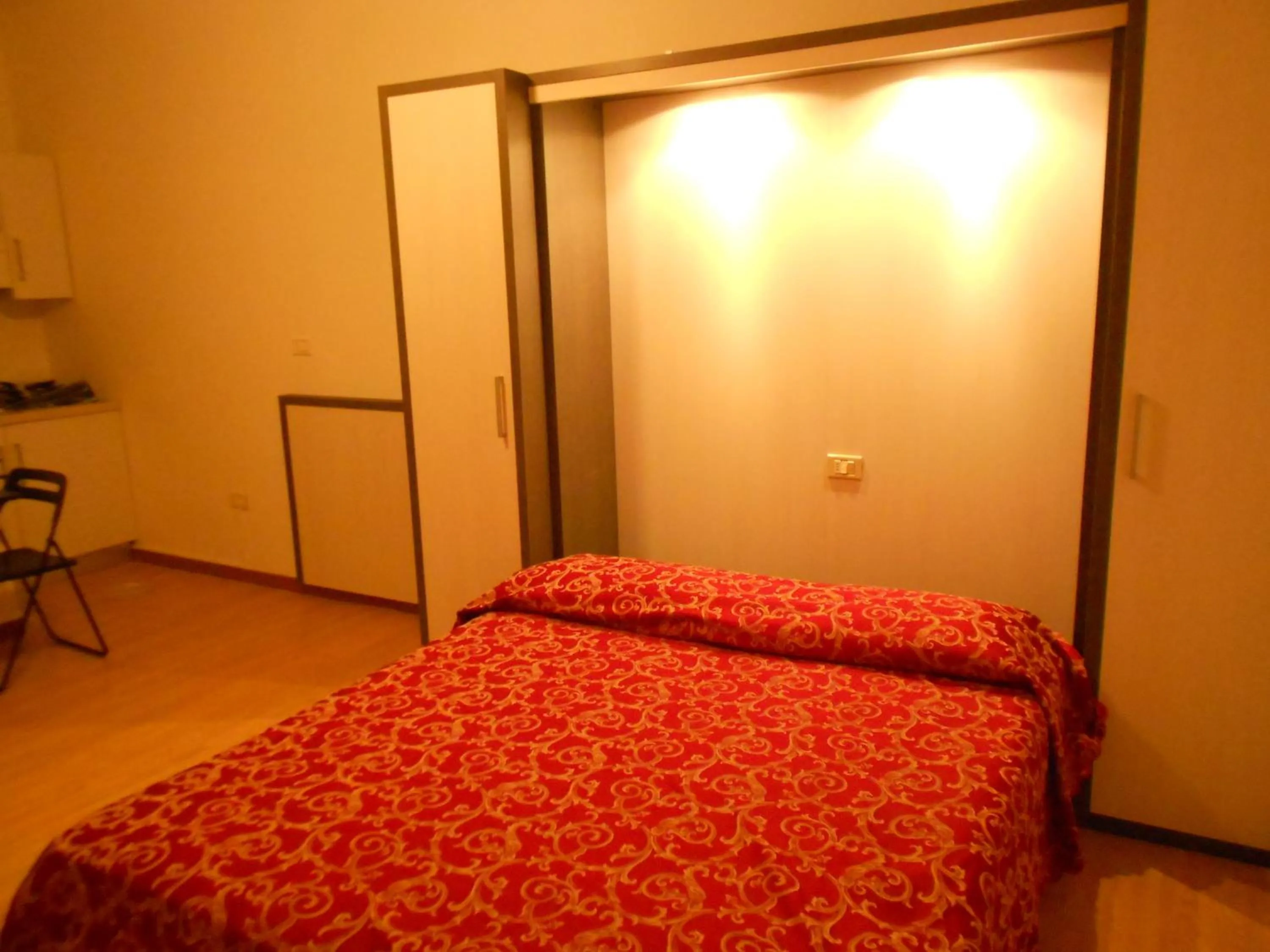 Bed in Hotel Ottavia